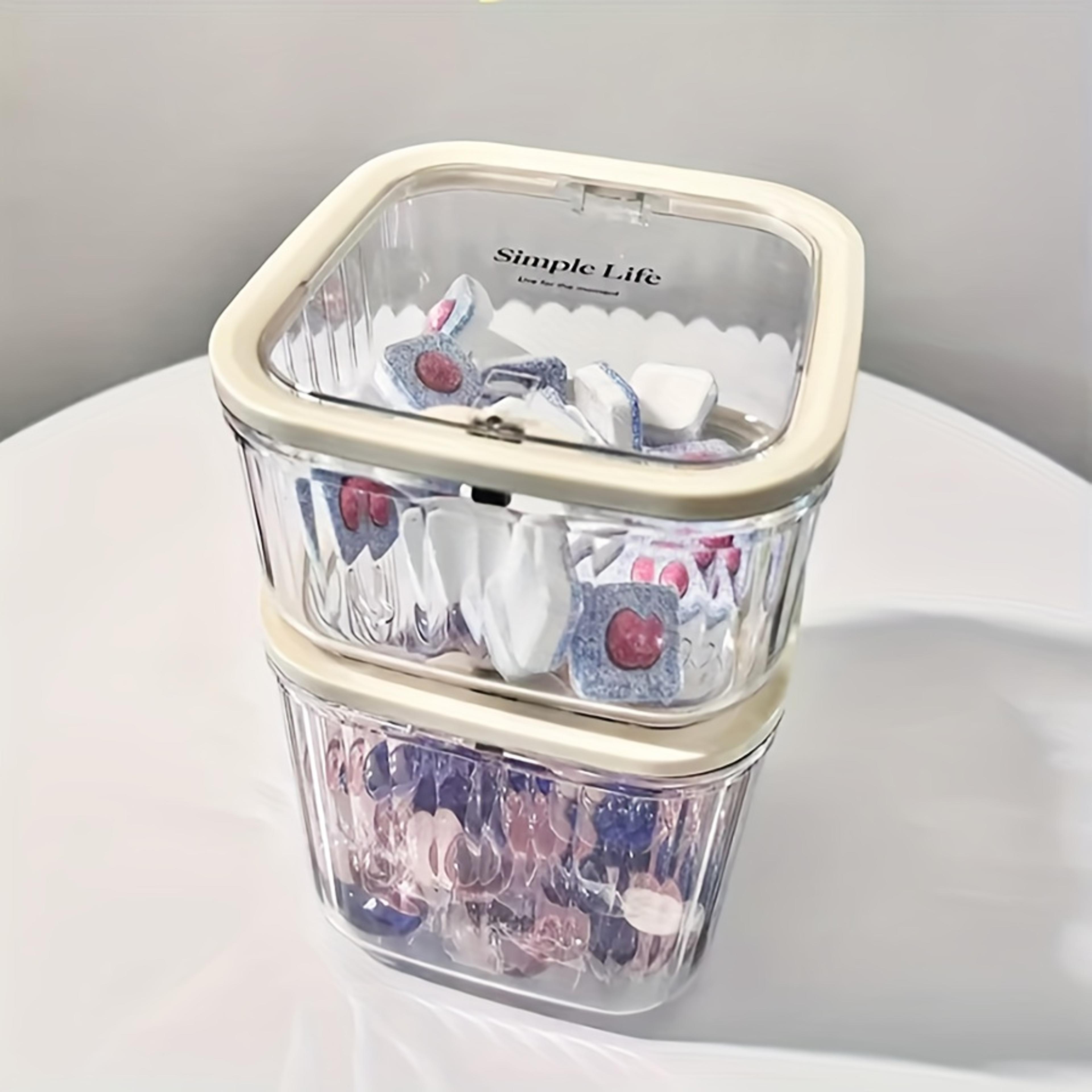 Laundry Pods Container And Laundry Detergent Storage Organizer For Powder And Scent Beads 5