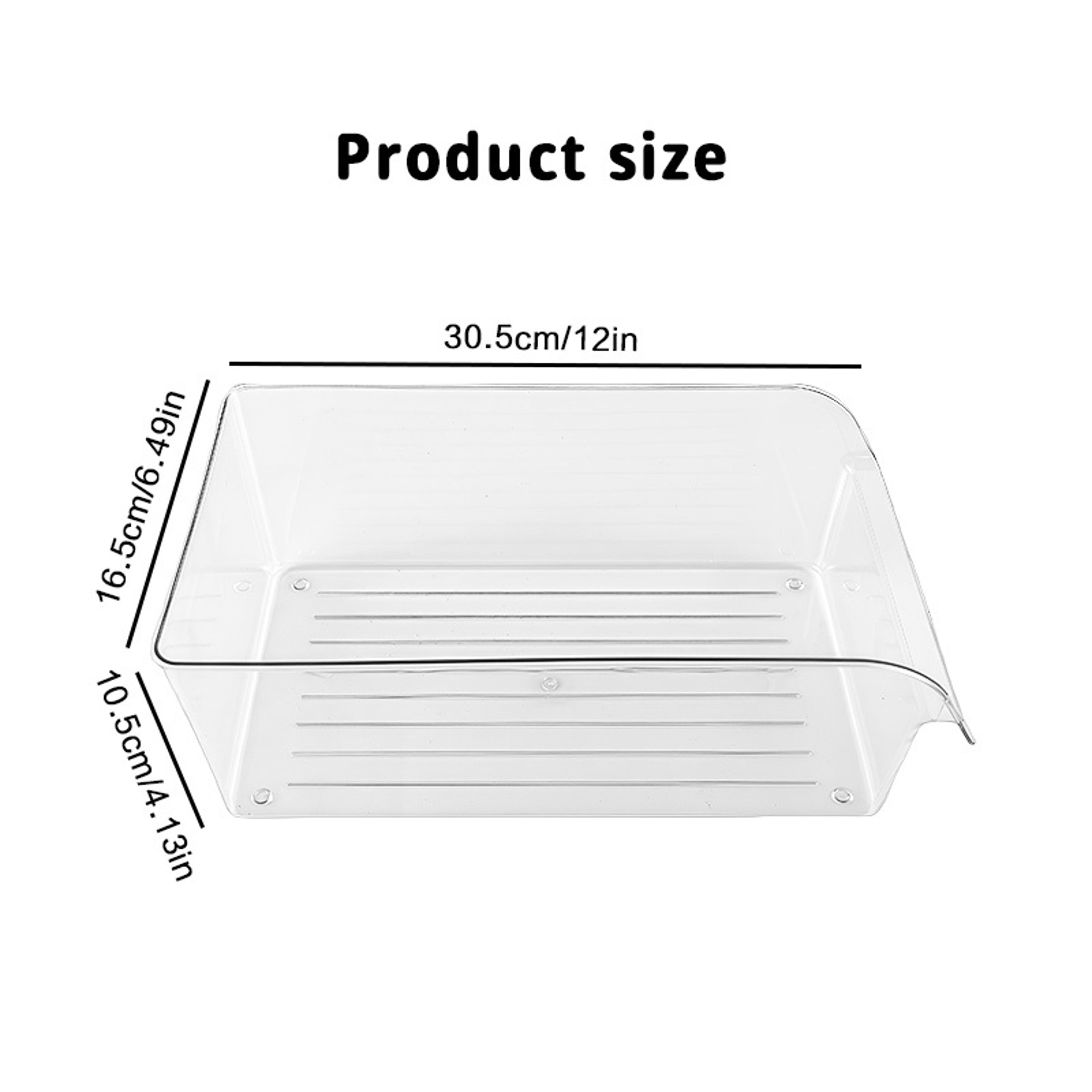 Large Refrigerator Storage Box Pull Out Fridge Organizer For Kitchen Food Storage 5