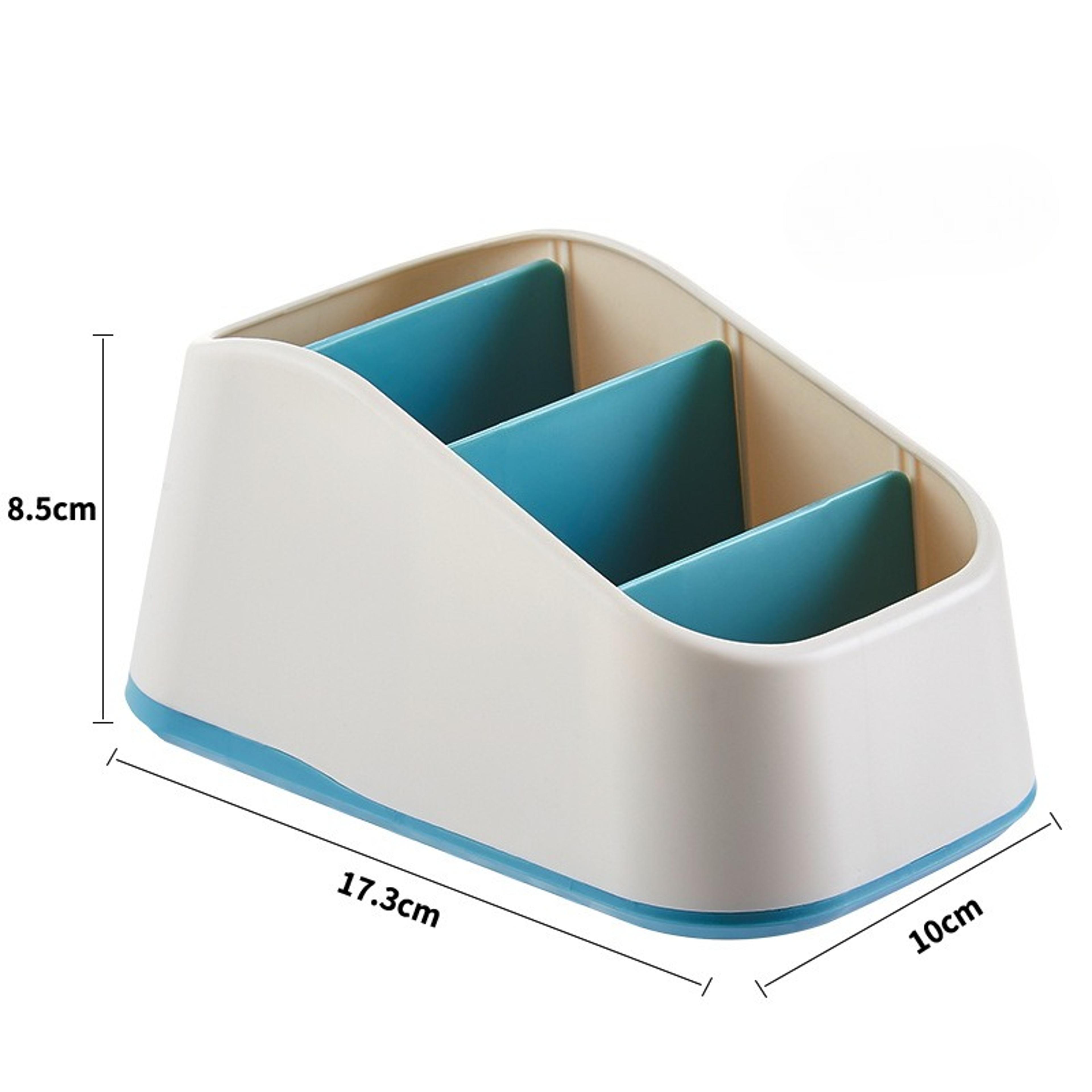 4 Slot Remote Control Holder Desk Organizer Desktop Storage Box 8