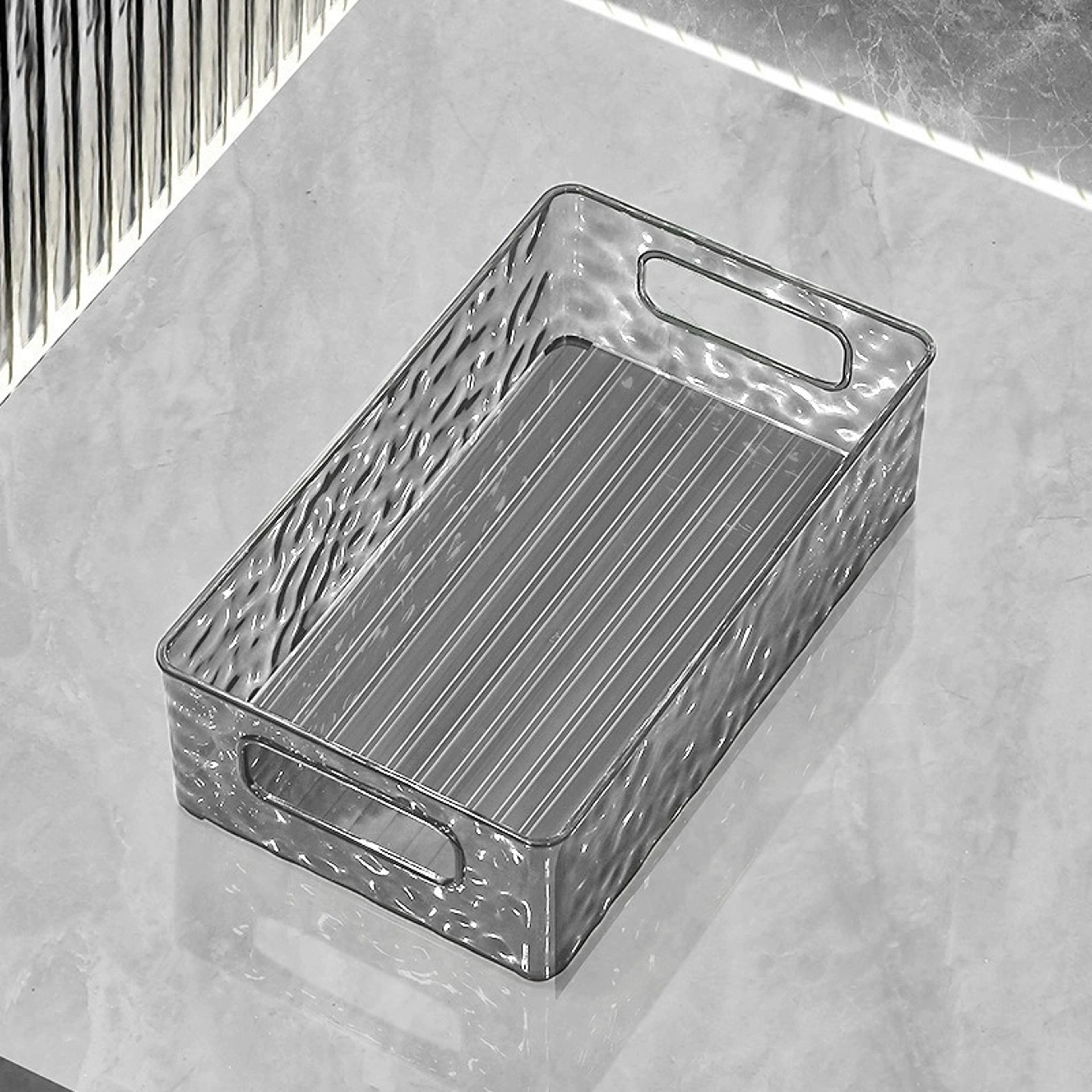 Stackable Acrylic Cosmetic Organizer Makeup Storage Box For Vanity Bathroom And Cabinets 7