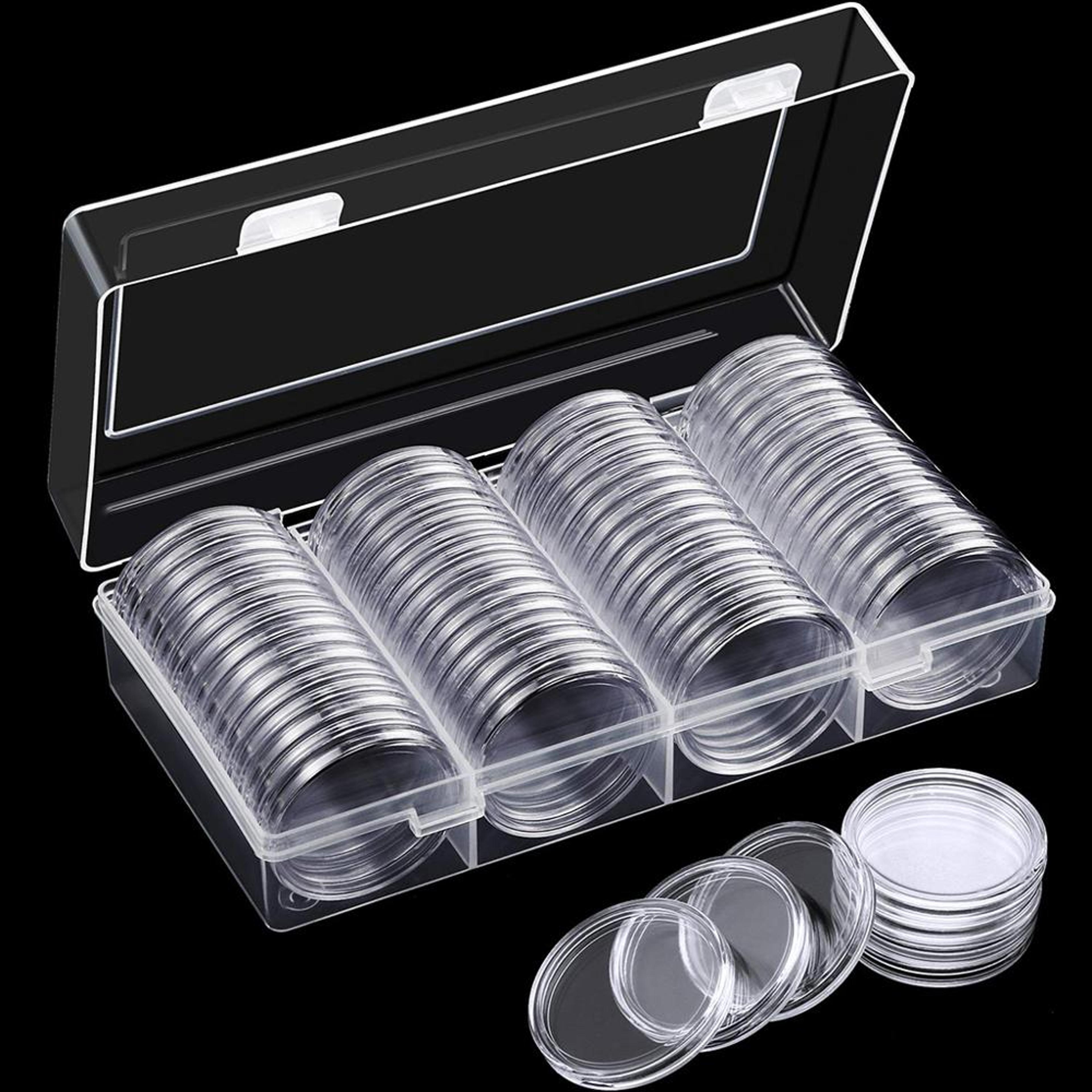 Coin Capsules With Storage Box For Collectible And Commemorative Coins 6