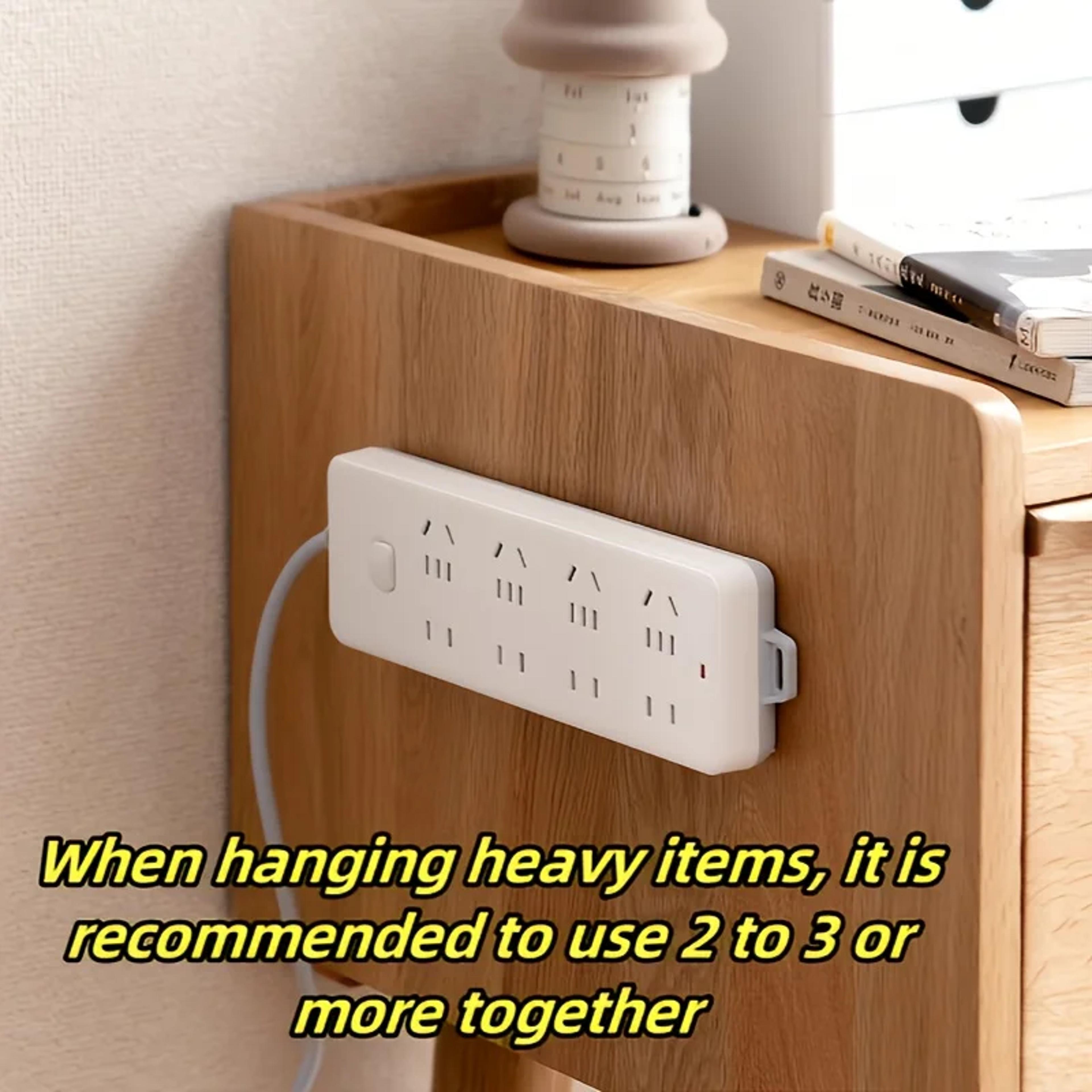 20 Pack Magnetic Remote Control Holder Wall Mount No Drill Organizer 2
