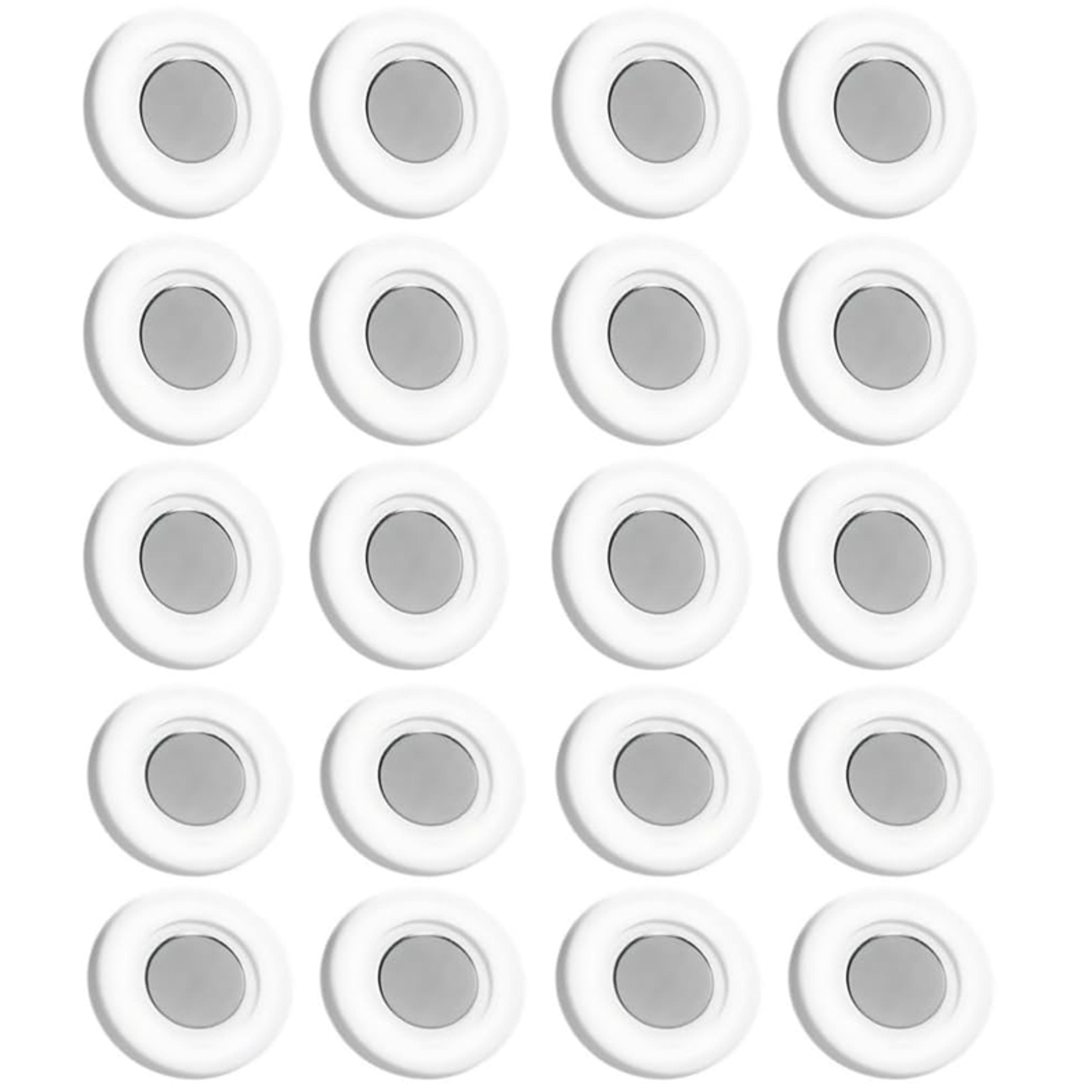 20 Pack Magnetic Remote Control Holder Wall Mount No Drill Organizer 6