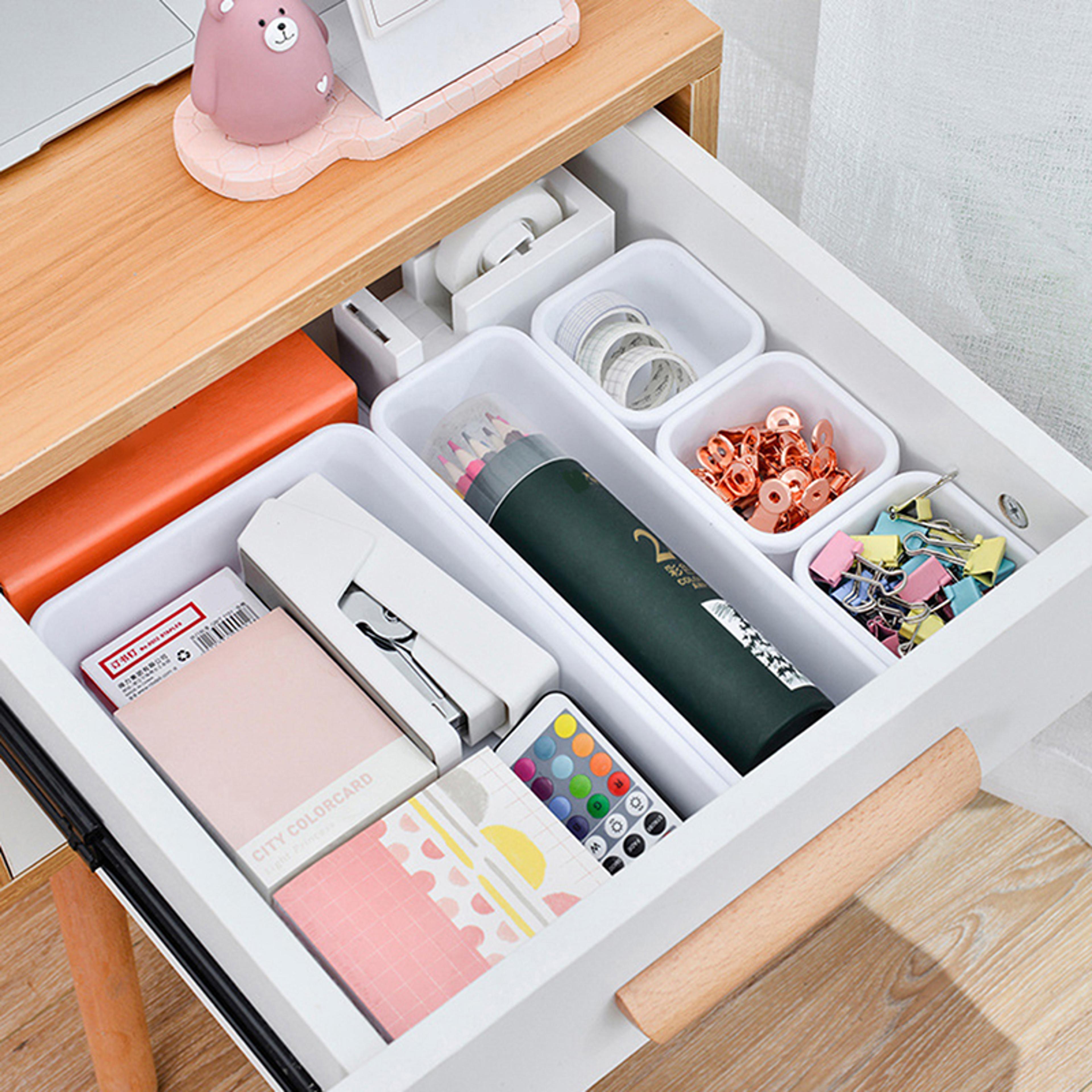 13 Piece Drawer Organizer Set For Makeup Socks Bathroom And Home Storage 5