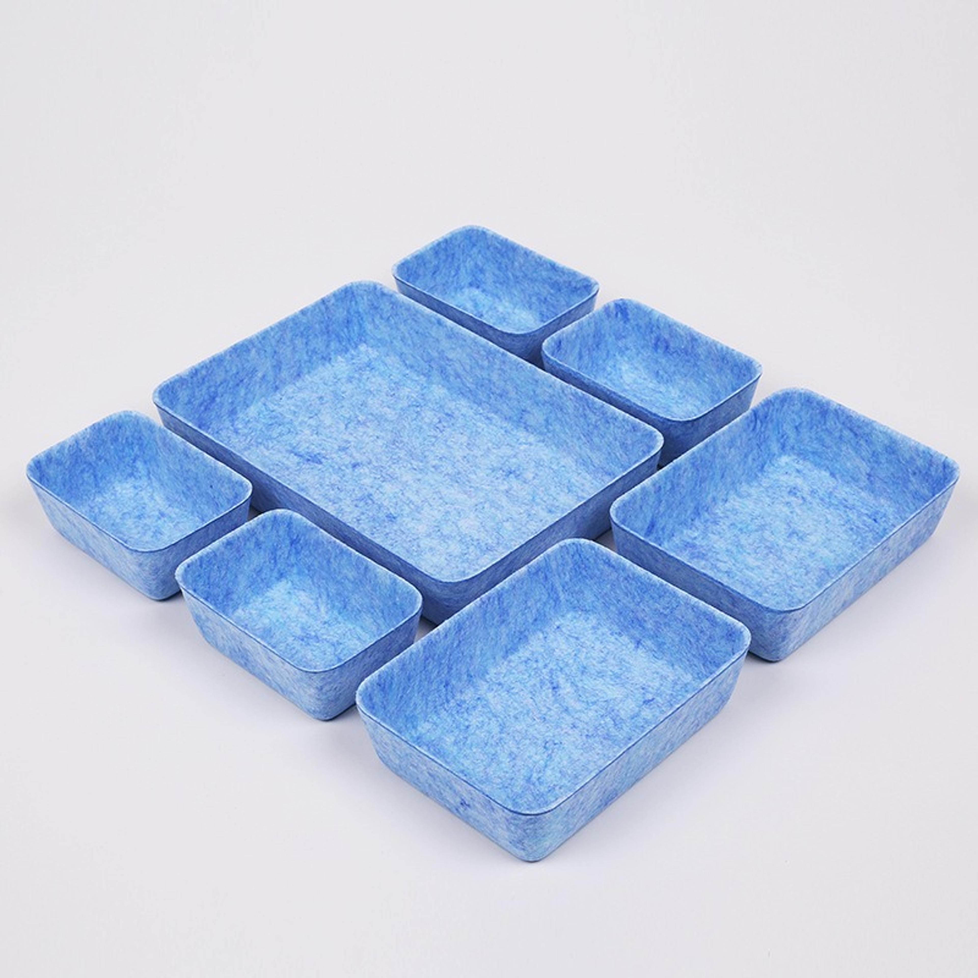 7 Piece Felt Desk Organizer Set For Drawer And Desktop Storage 2