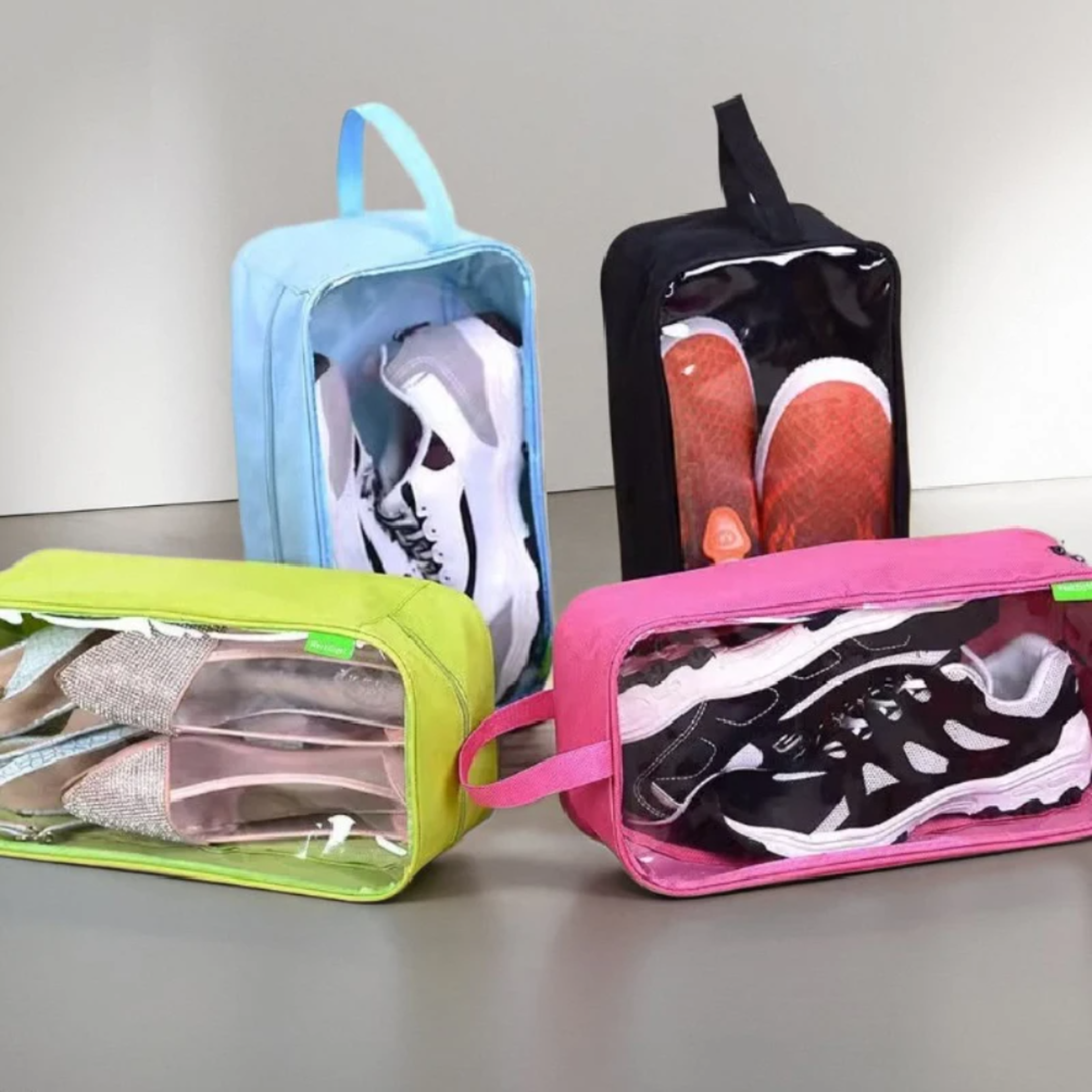 Travel Shoe Bag Dustproof Water Resistant Portable Shoe Storage Organizer 4