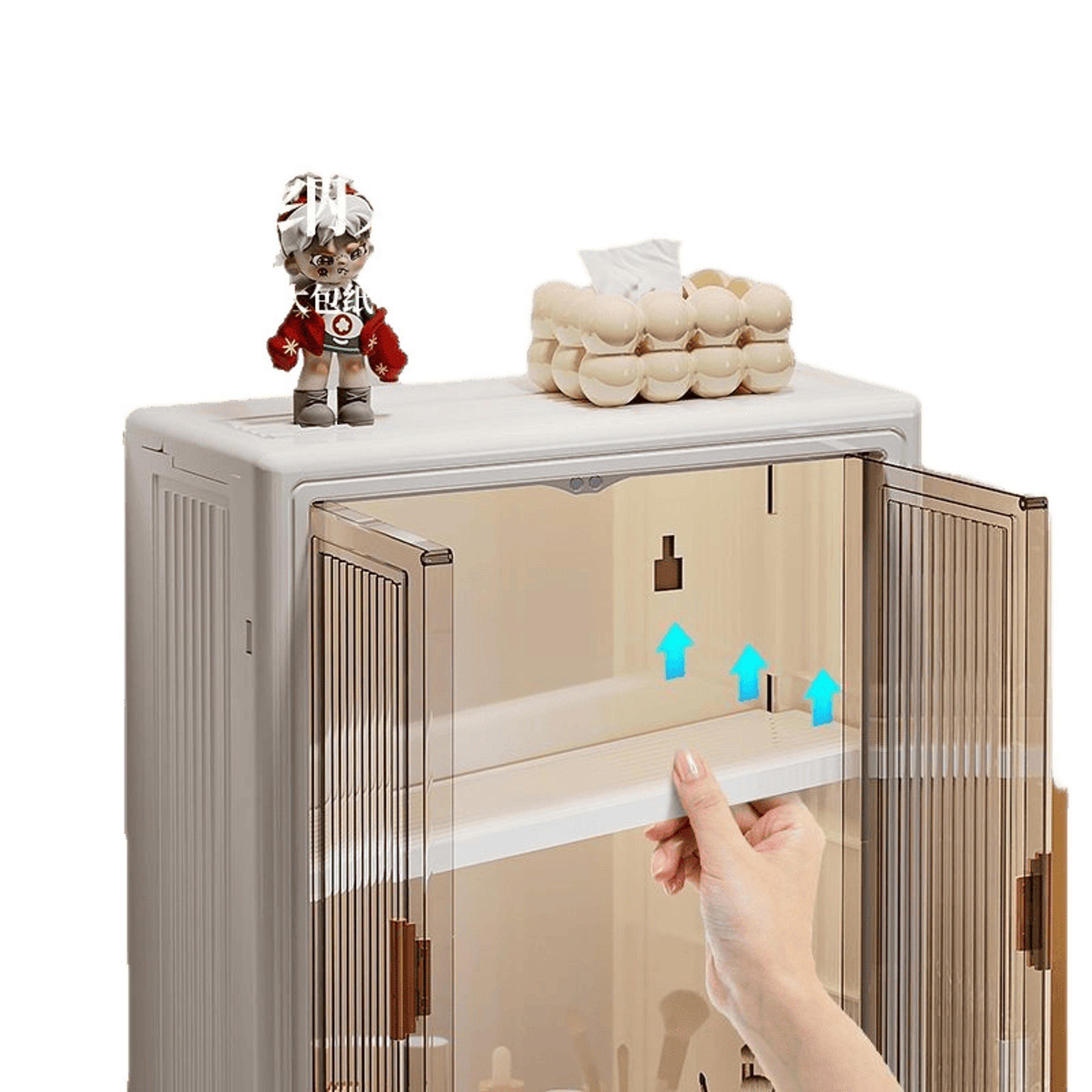 No Drill Bathroom Shelf Organizer Wall Mounted Adhesive Storage Rack 0