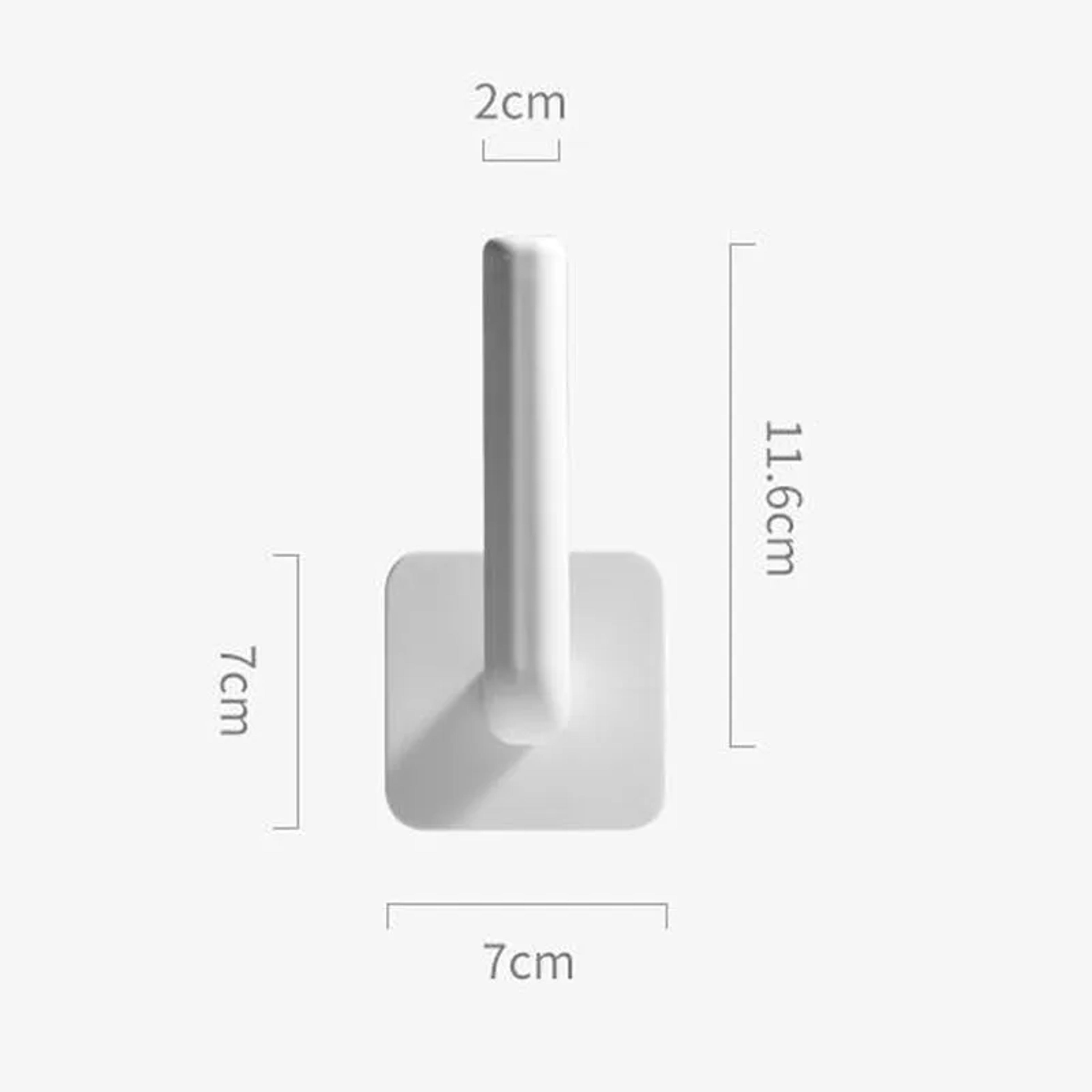 2PCS Hat Organizer For Wall Baseball Cap Holder Adhesive Hat Rack No Drill Storage Hooks 6