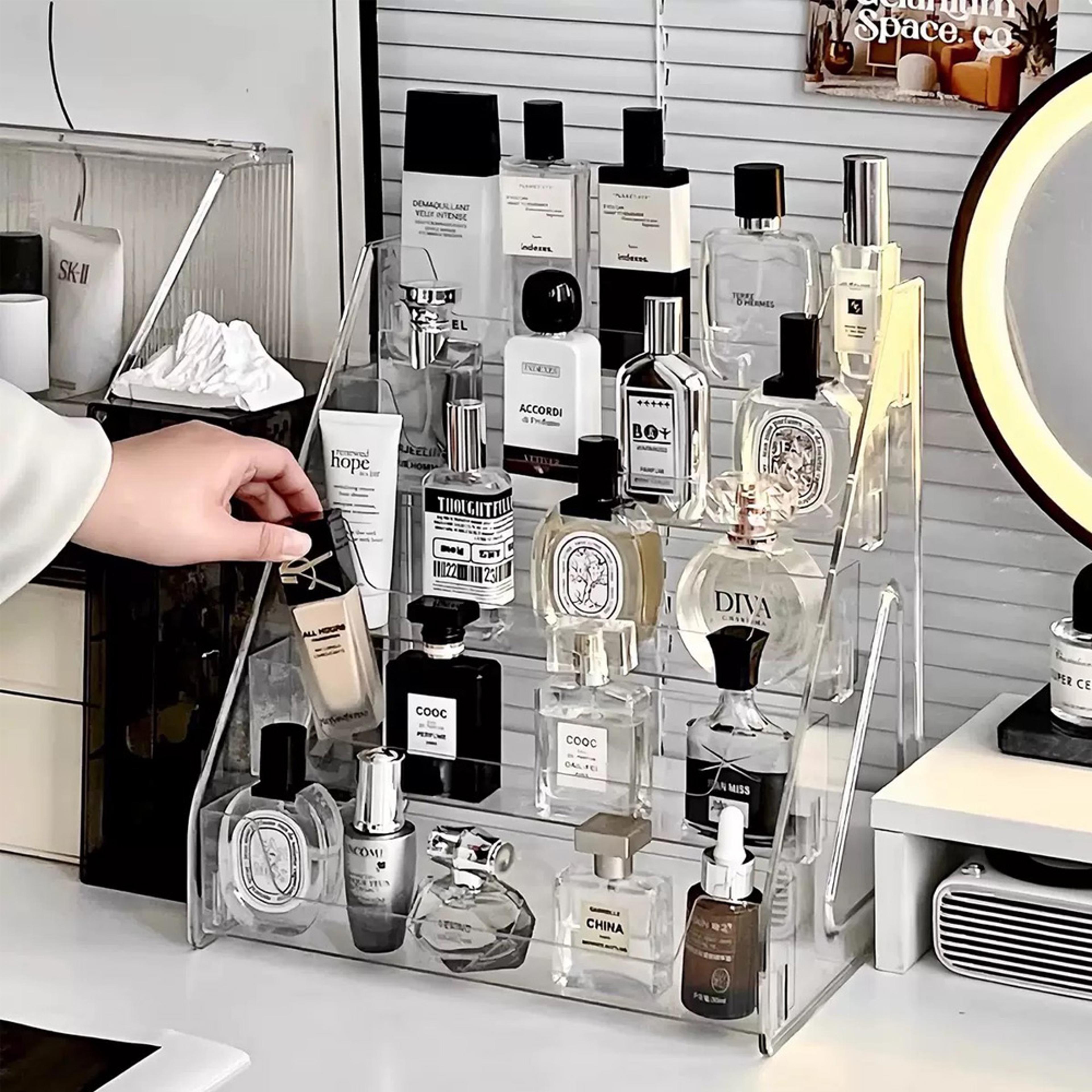 5 Tier Makeup Organizer And Perfume Display Rack For Vanity And Dresser 1