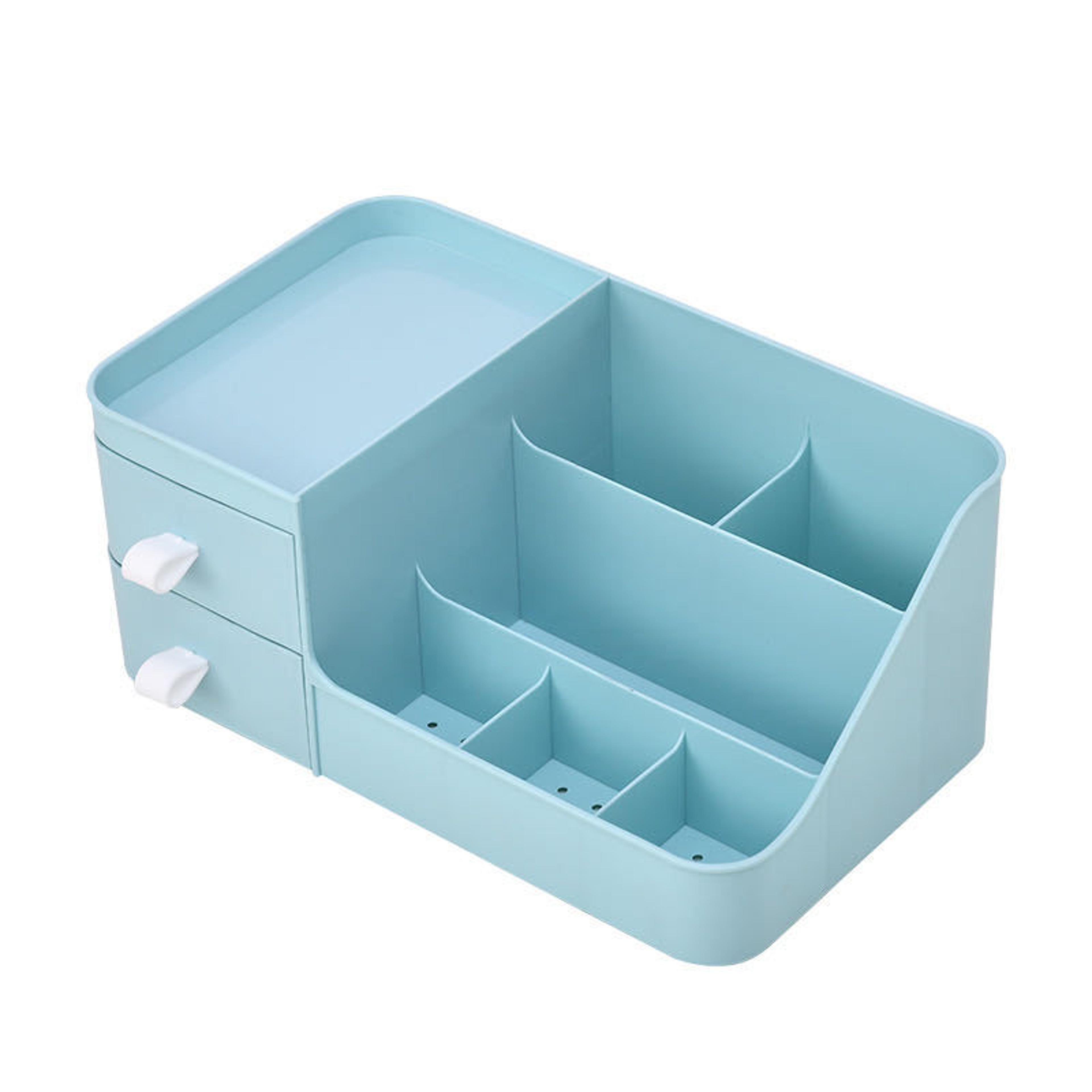 Large Capacity Makeup Organizer With Drawers For Vanity And Skincare Storage 8