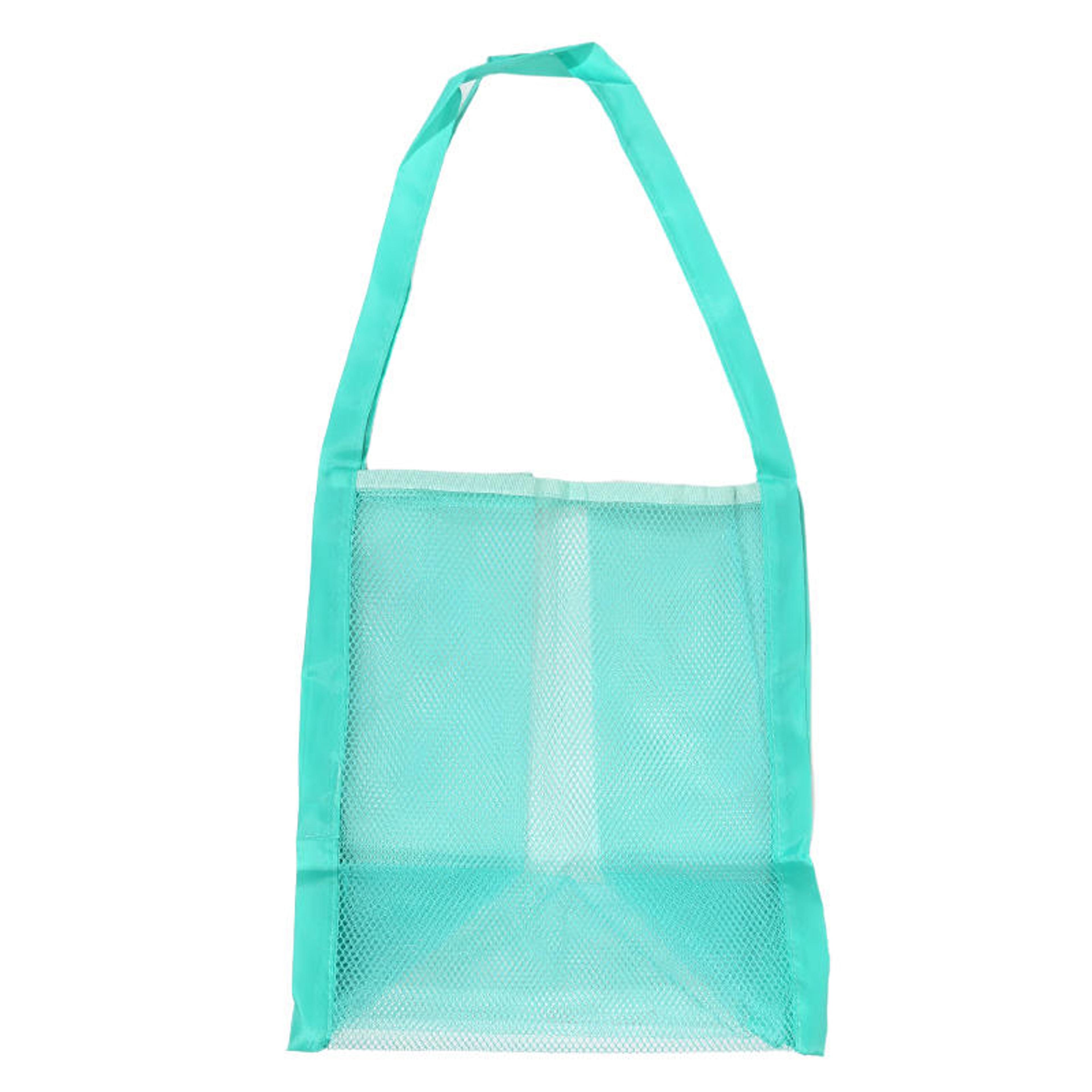 Large Mesh Beach Bag Sandproof Foldable Quick Dry Pool And Travel Tote 9