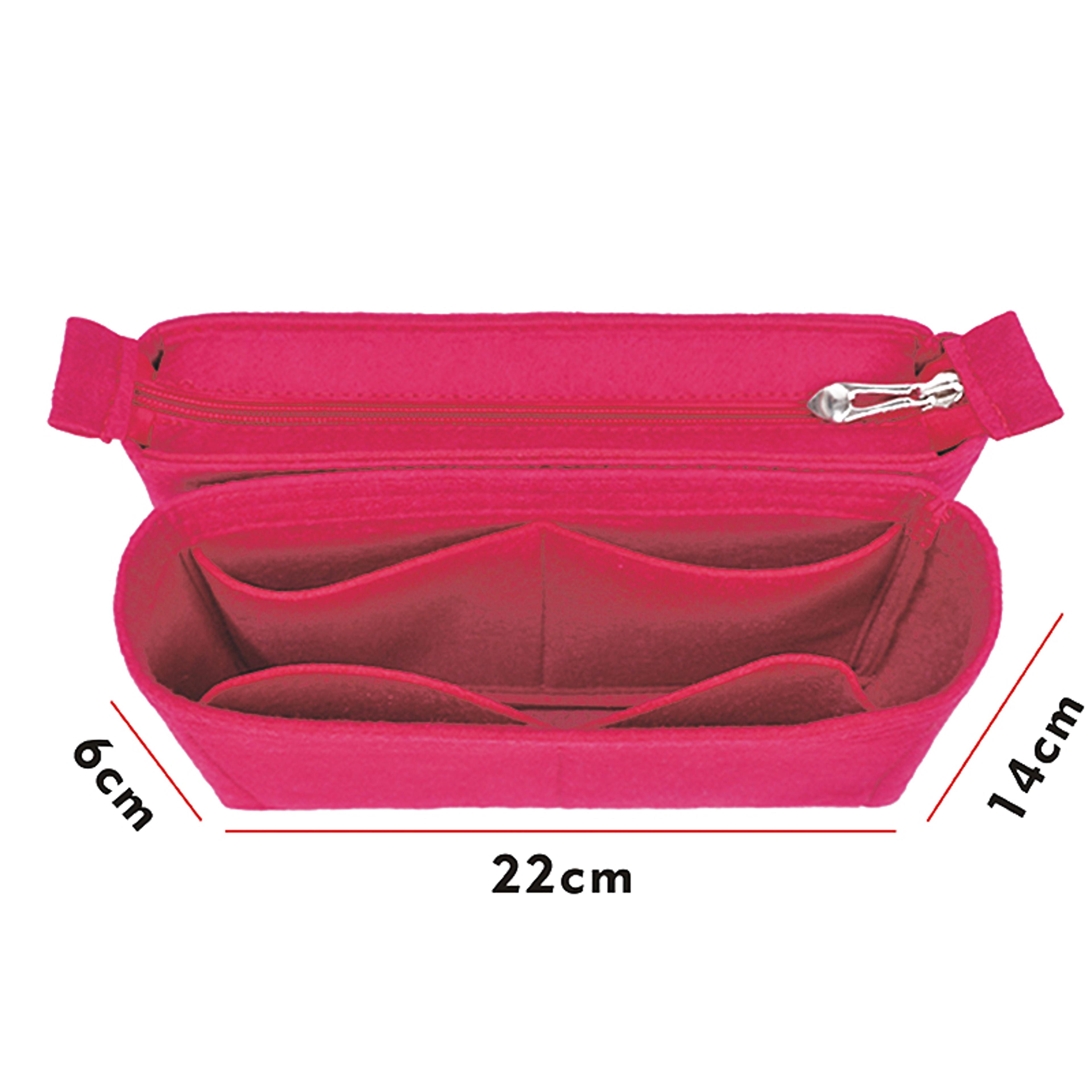 Neo Noe Felt Purse Organizer Insert Multi Pocket Handbag Liner 8