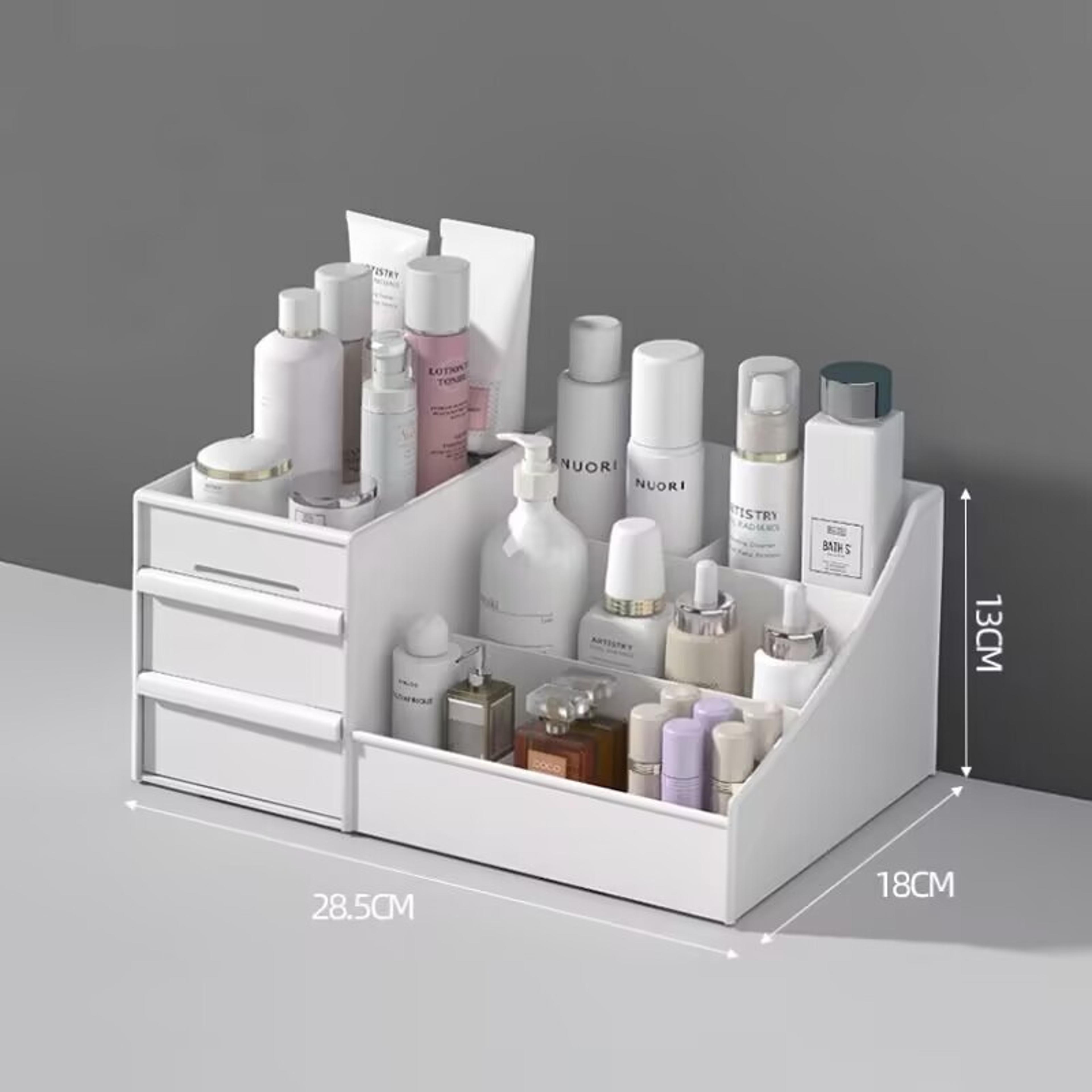 Mens Perfume Organizer With Drawers For Cologne Skincare And Toiletries 7