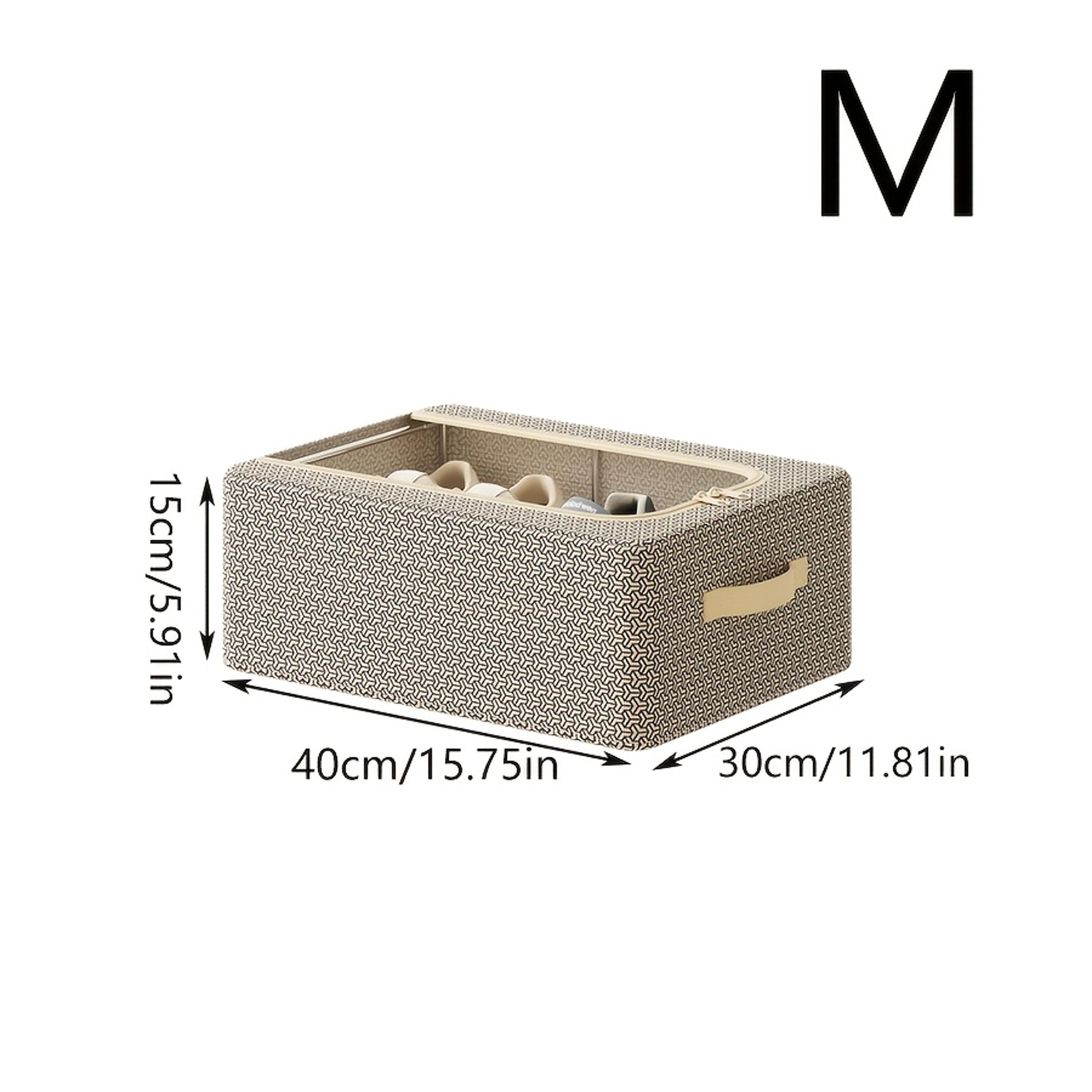 Foldable Under Bed Shoe Storage Organizer With Clear Window 9