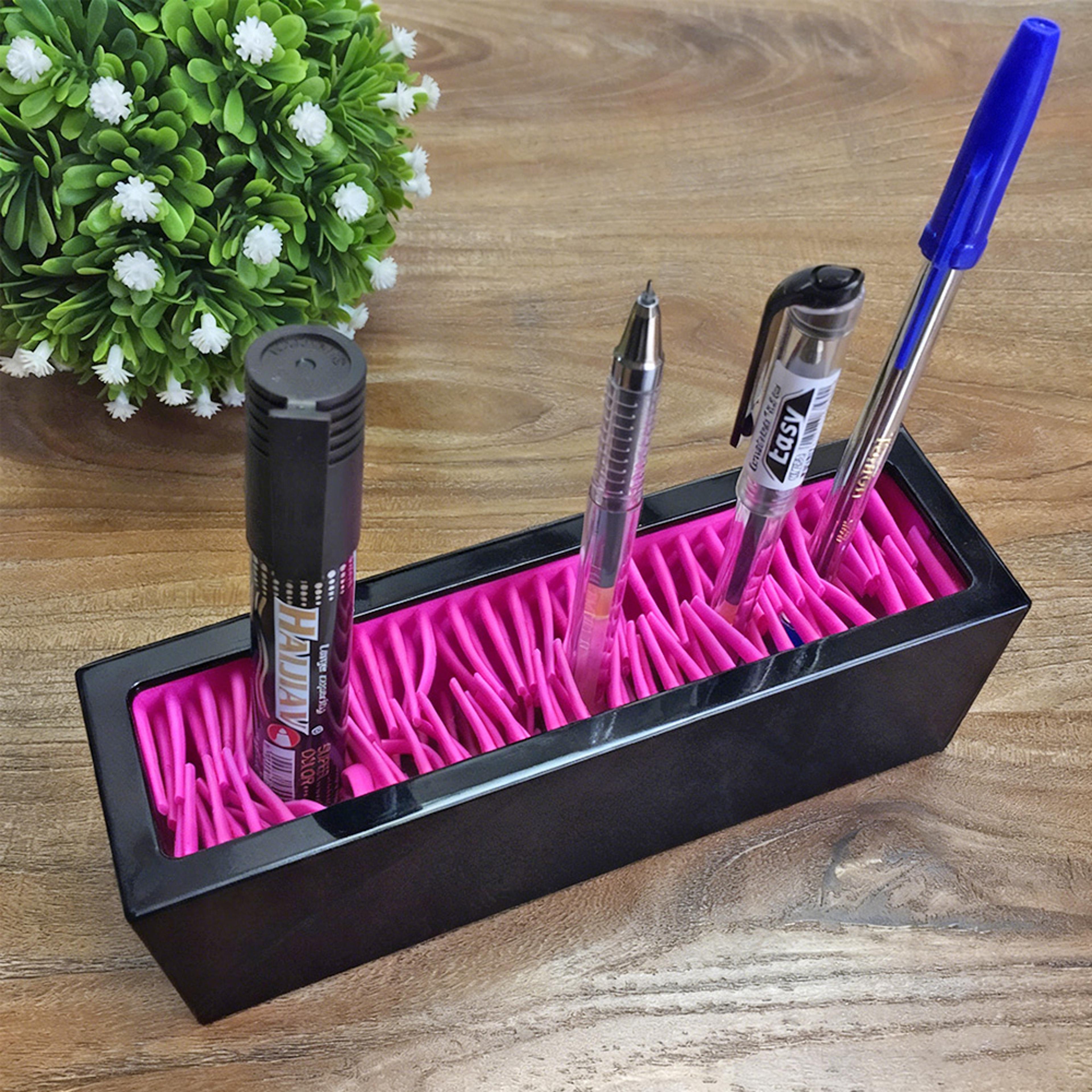 Silicone Makeup Brush Holder Organizer And Air Drying Rack For Vanity 5