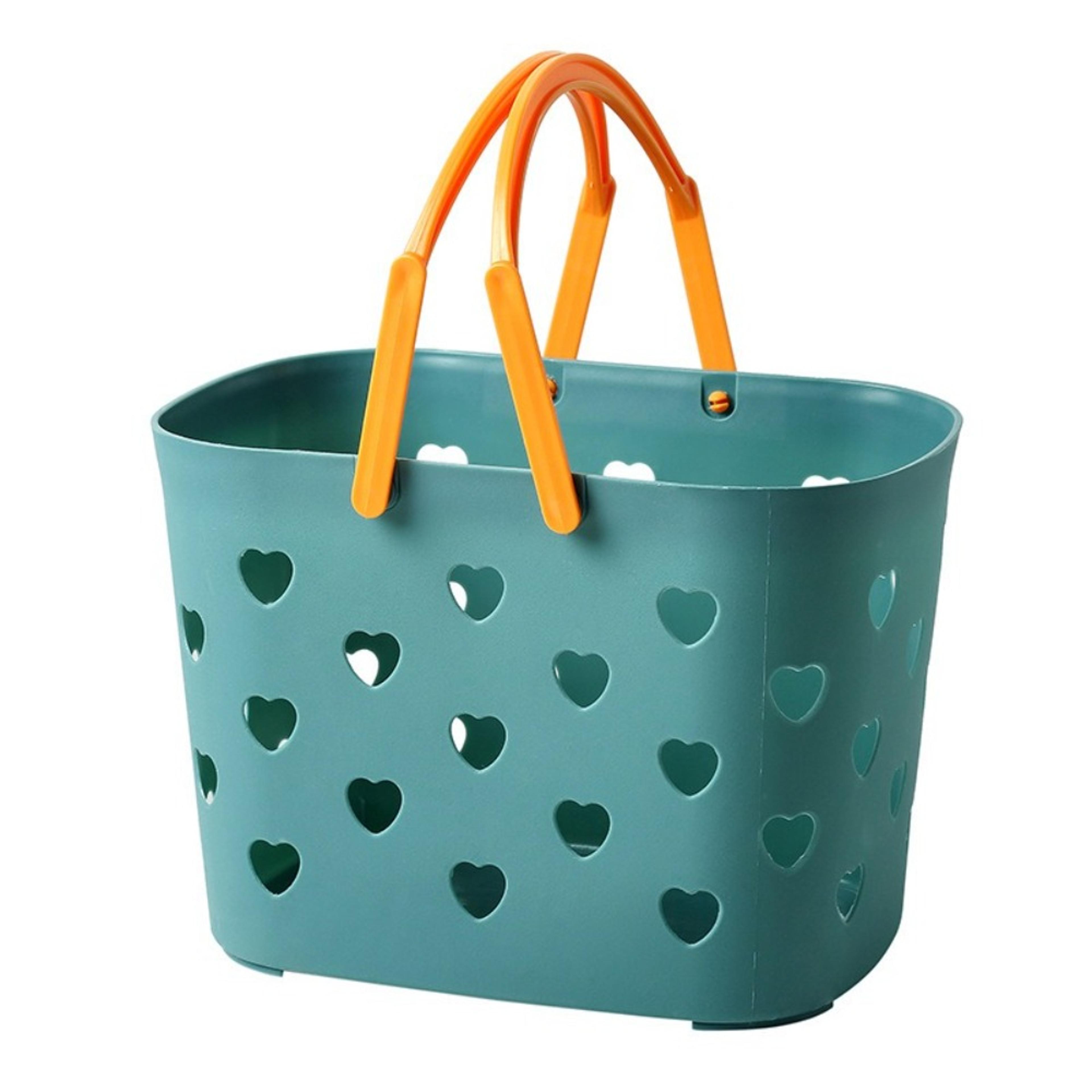 Portable Shower Caddy Basket With Handles Stackable Toiletry Organizer 7