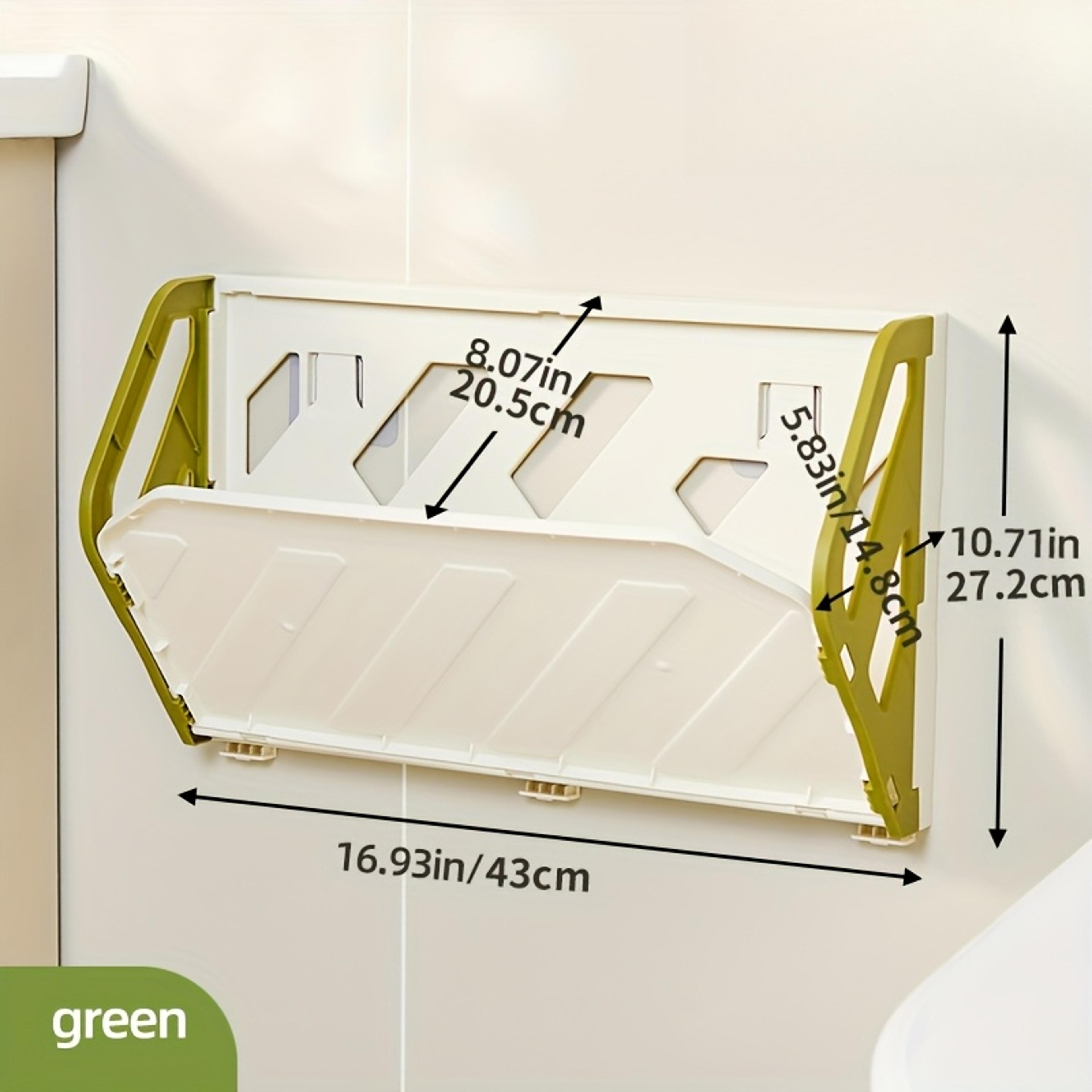 Wall Mounted Folding Shoe Rack No Drill Space Saving Shoe Organizer 8