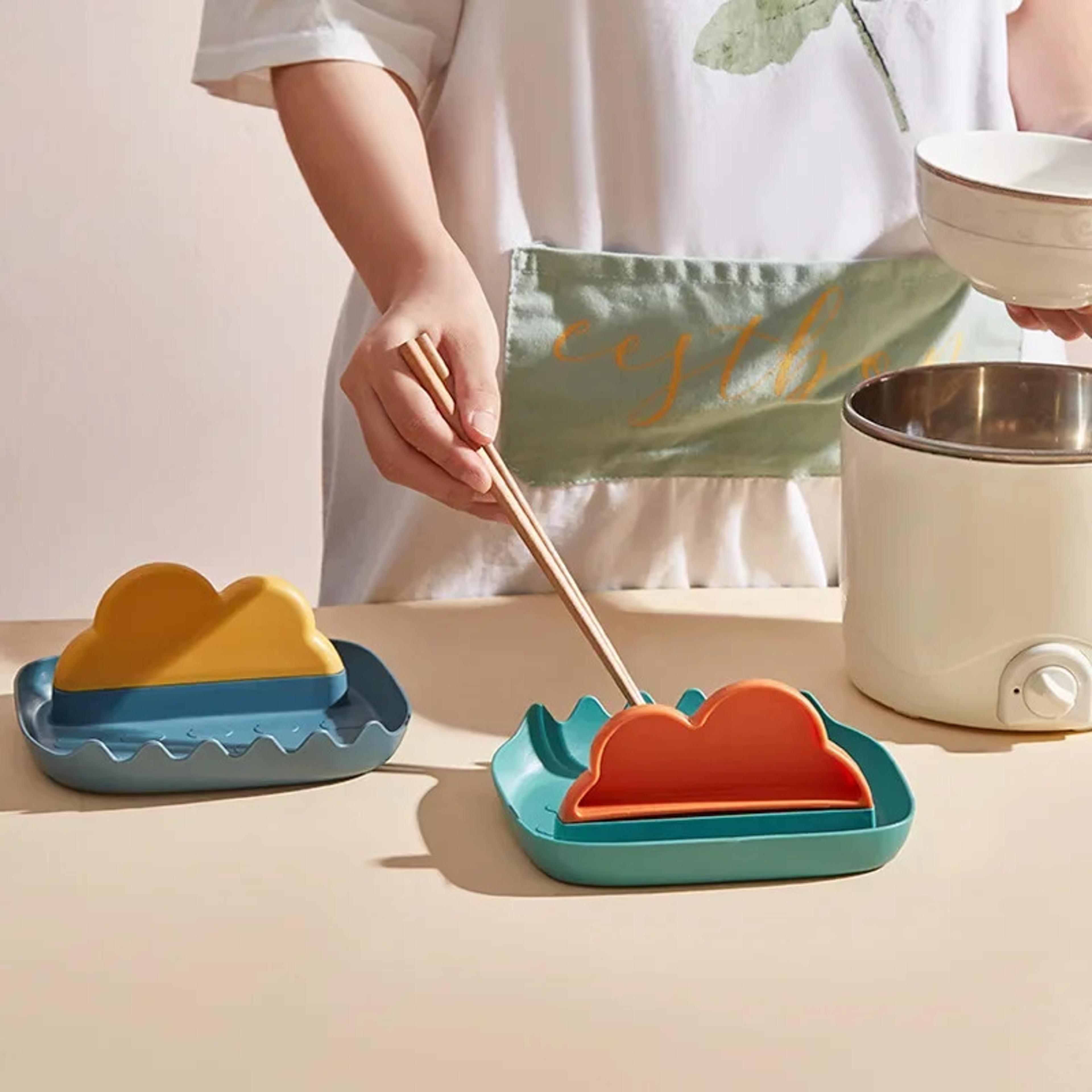 Foldable Pot Lid Holder And Kitchen Utensil Organizer For Spoon Spatula And Cutting Board 2