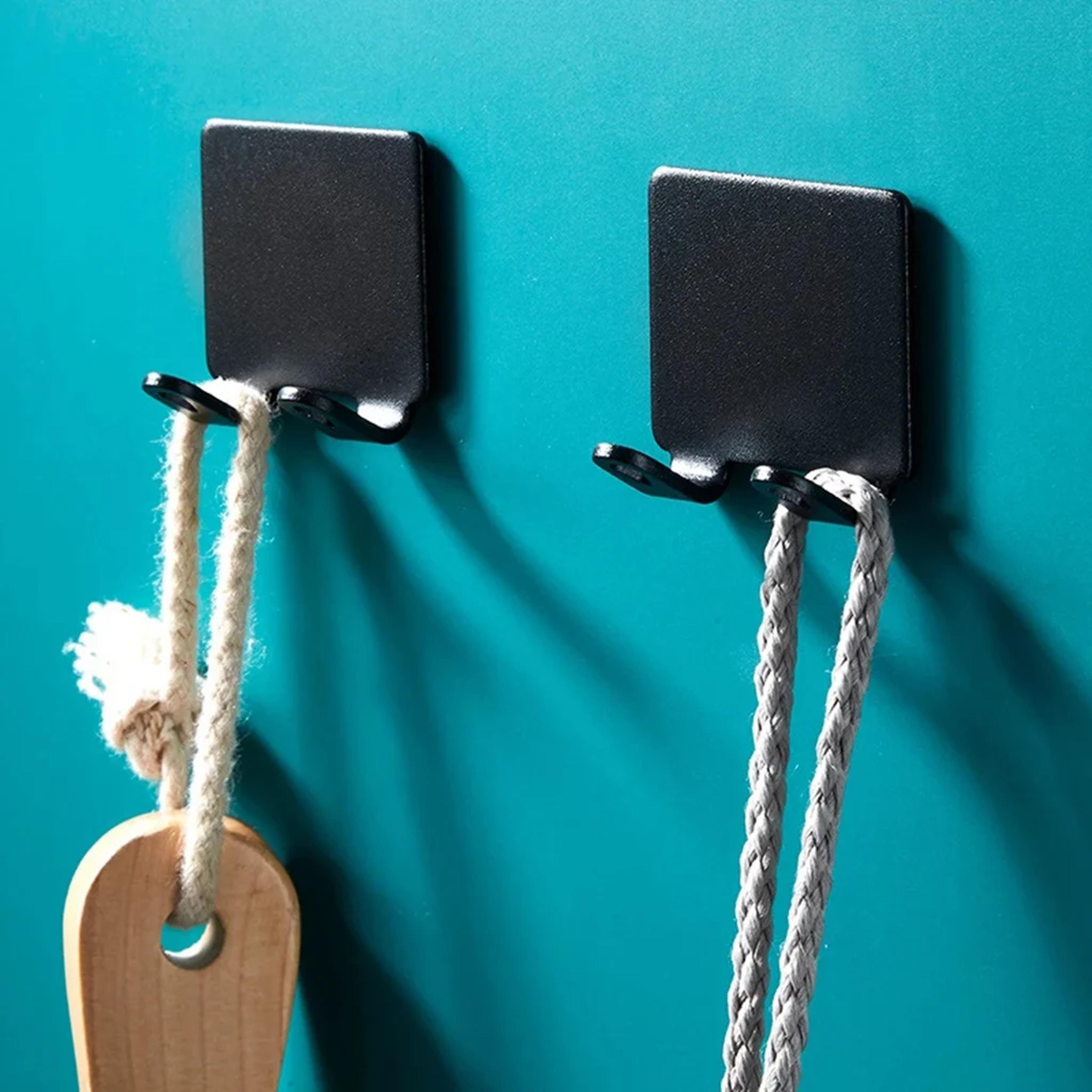 Punch Free Wall Mounted Razor Holder Space Saving Bathroom Shaver Organizer 2