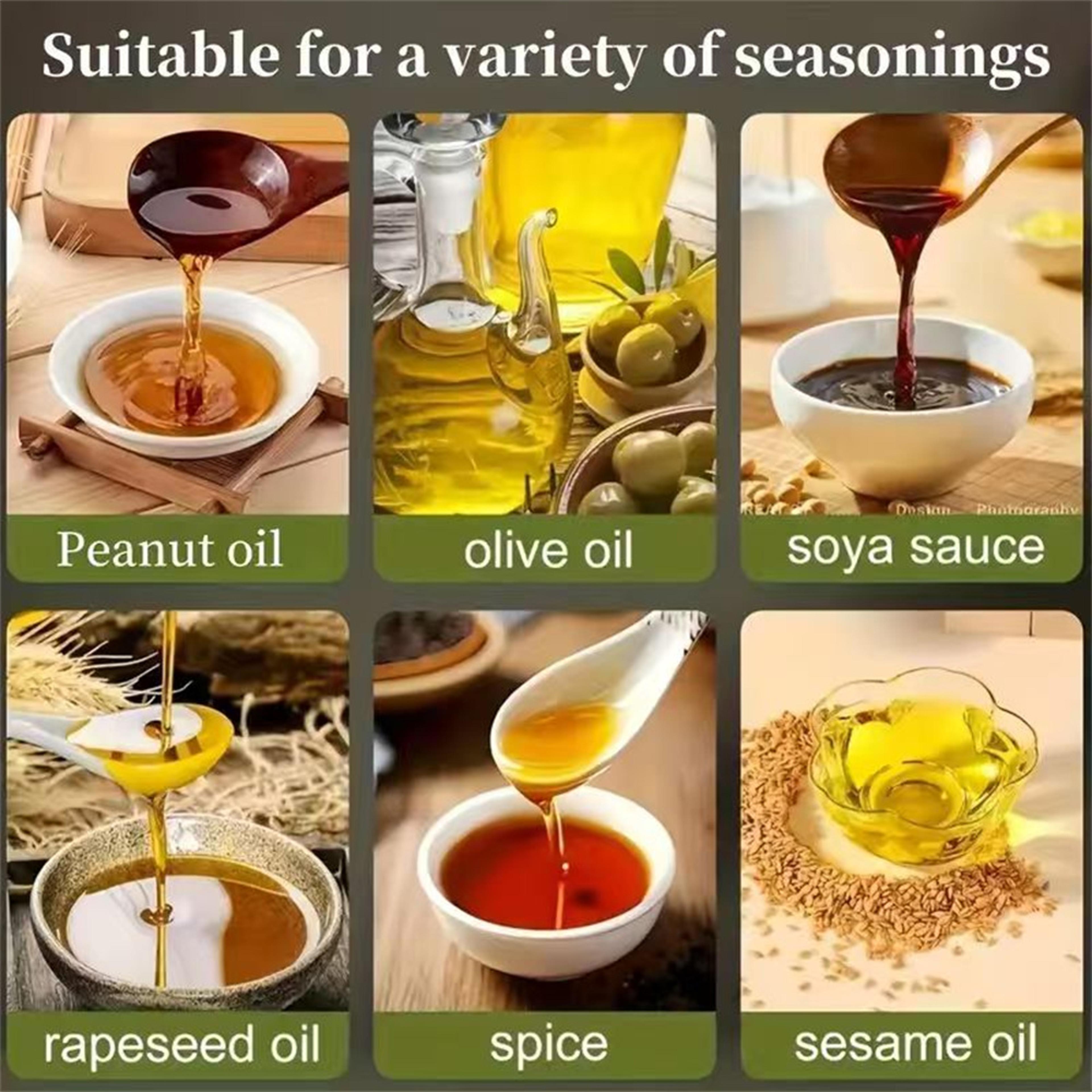 Oil Sprayer For Cooking And Olive Oil Dispenser Glass Bottle 5