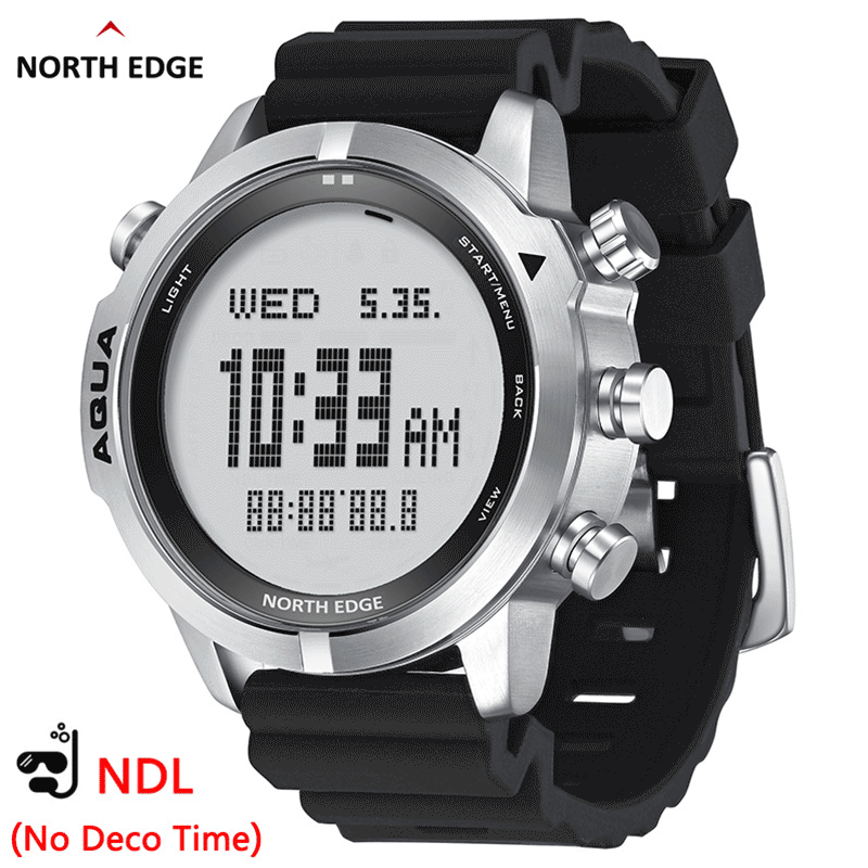 Professional Scuba Diving Computer Watch With NDL Compass Altimeter And Barometer 1