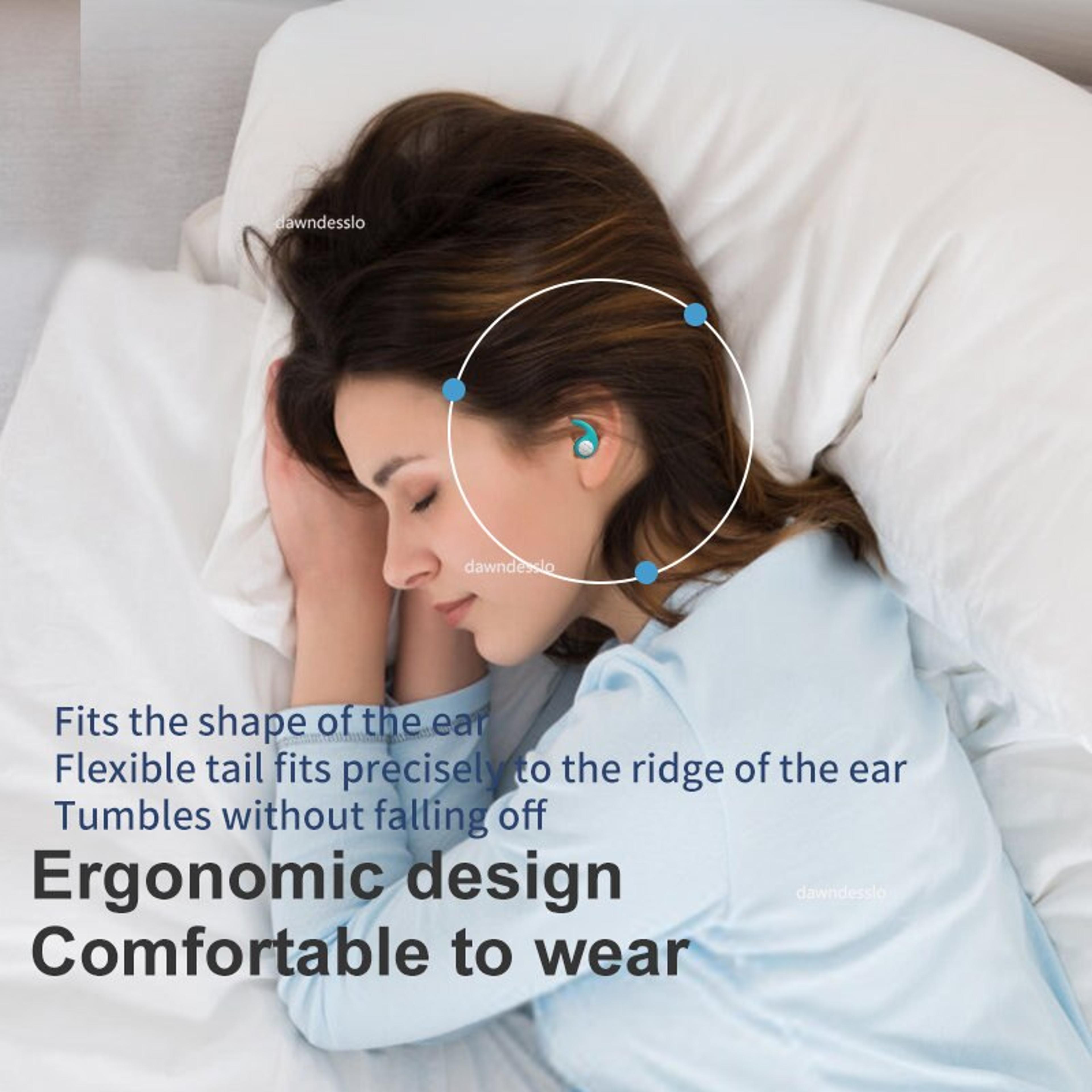 Silicone Noise Cancelling Earplugs For Sleep Swimming And Waterproof Noise Reduction 2