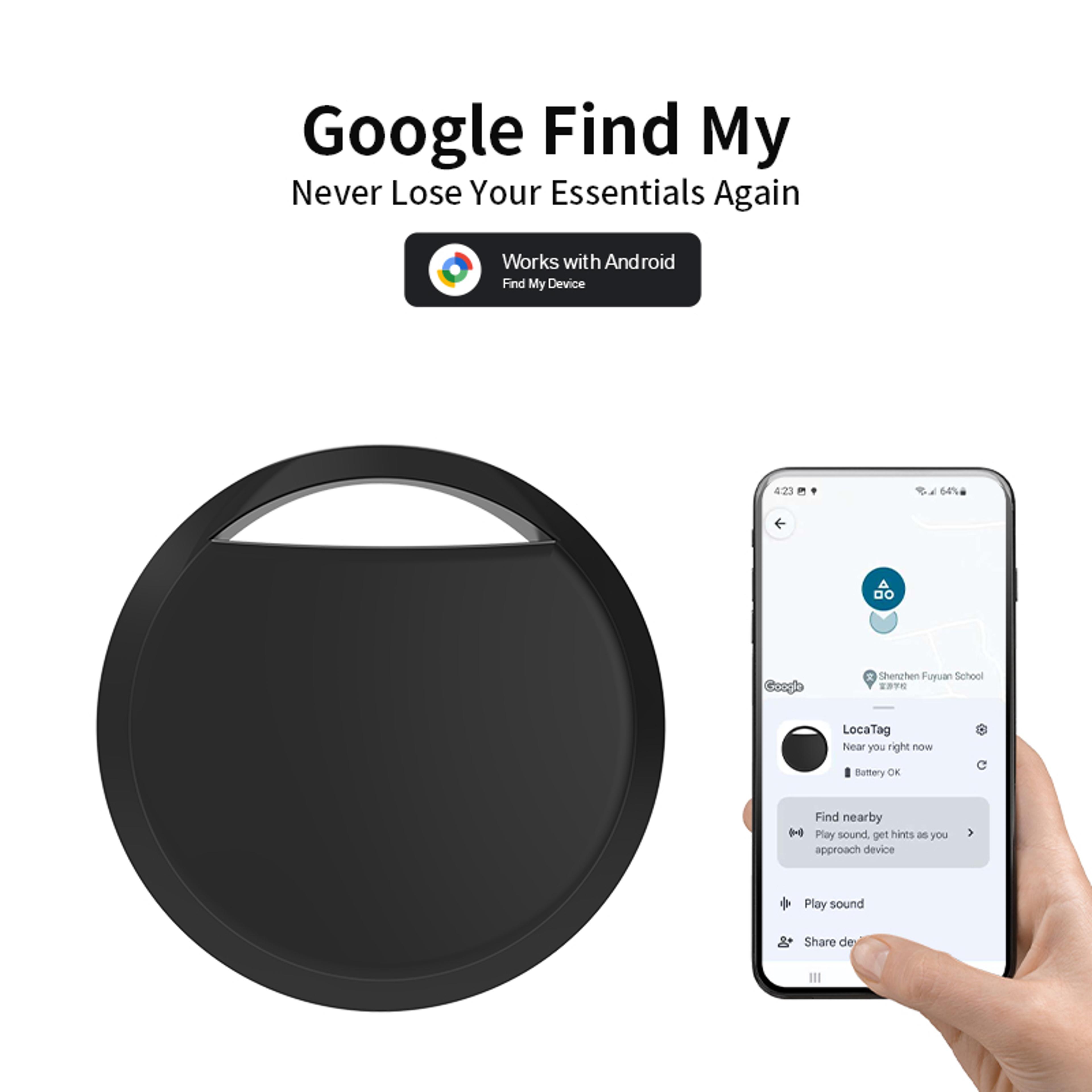 Android Smart Location Tracker With Google Find Hub Key Finder 1