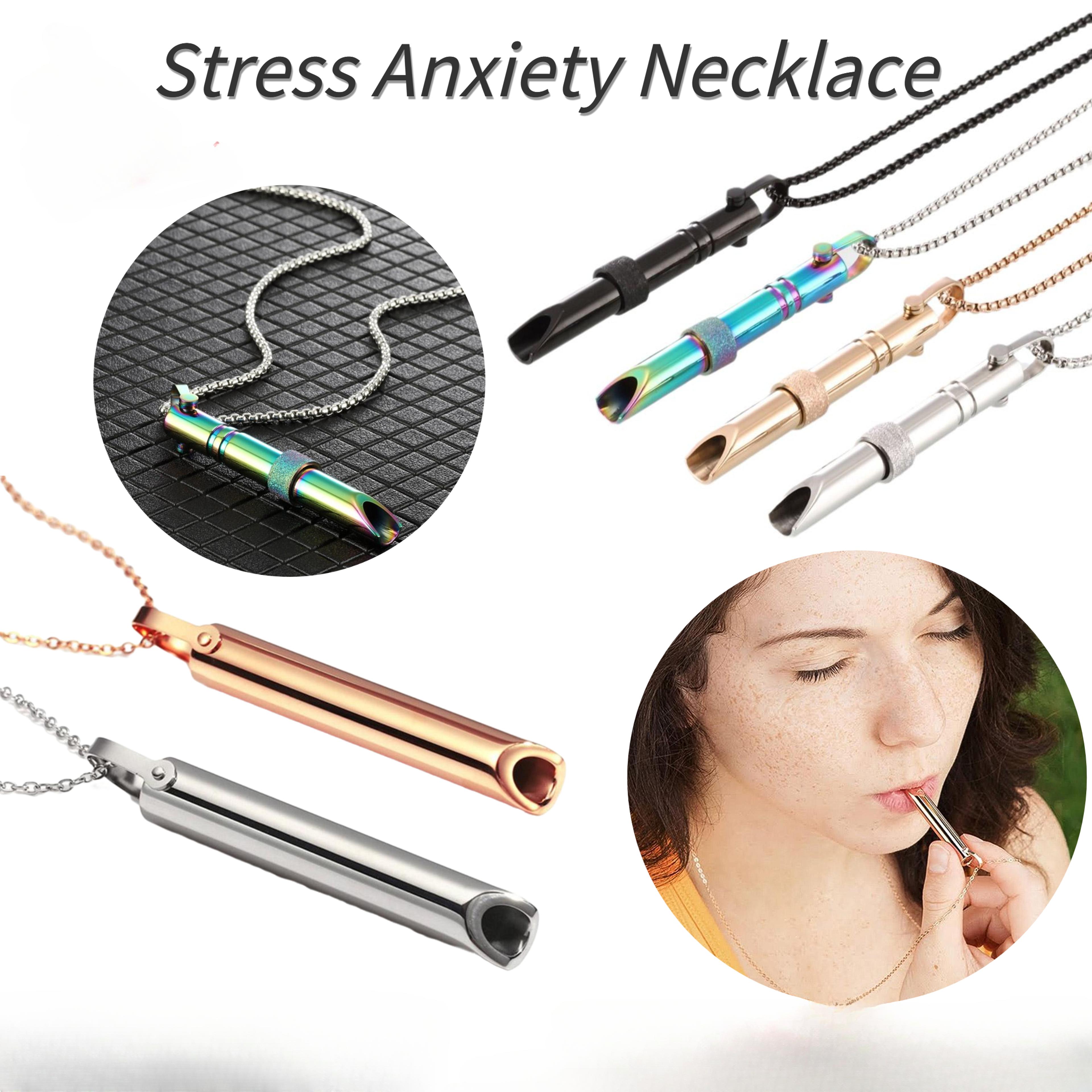 CalmBreath Mindfulness Breathing Necklace Stress Relief Breathwork Tool 1