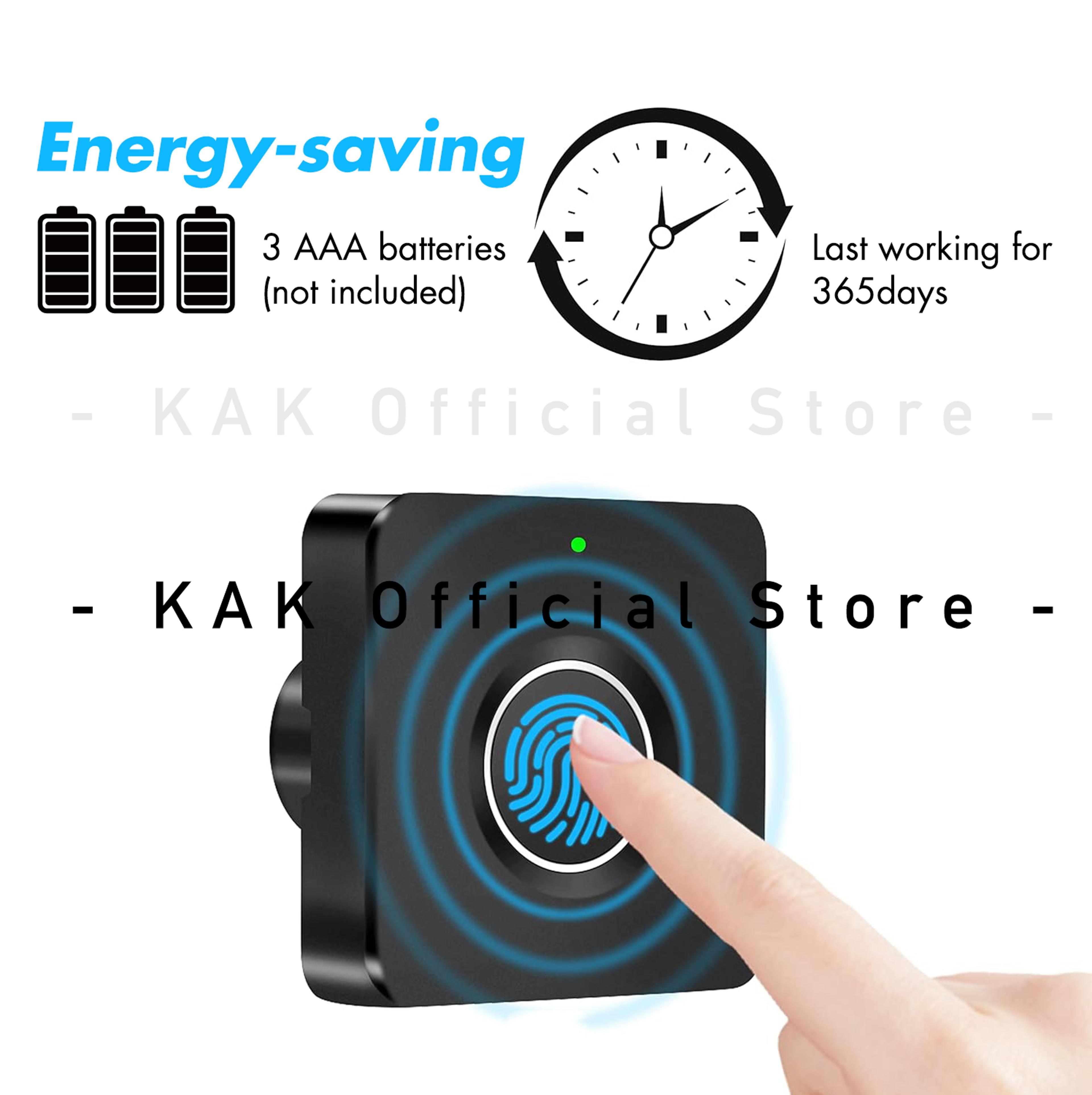 Smart Biometric Fingerprint Drawer Lock For Keyless Cabinet Security 4