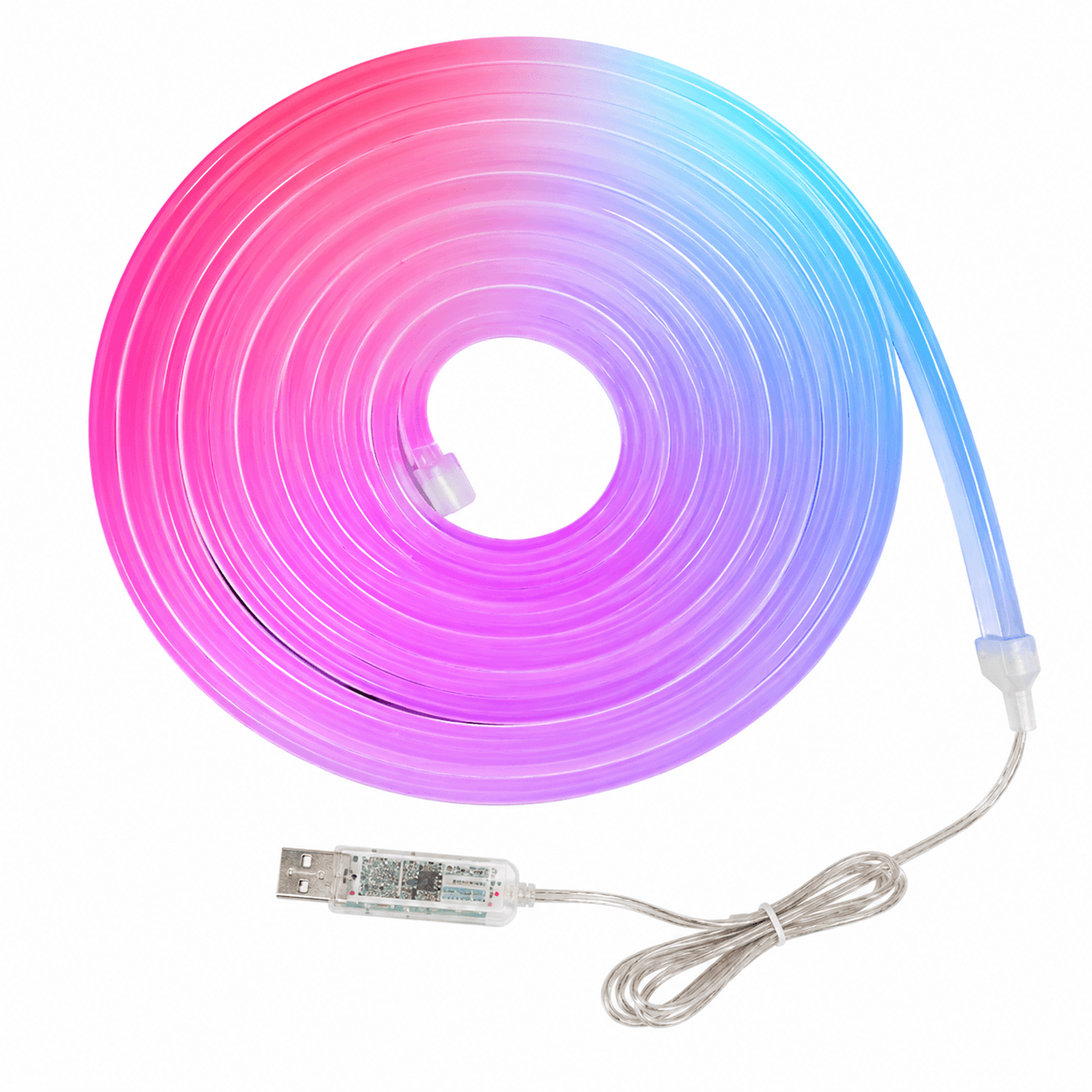 Lumi Flow Smart RGBIC Neon LED Strip Light With Music Sync And Voice Control 0