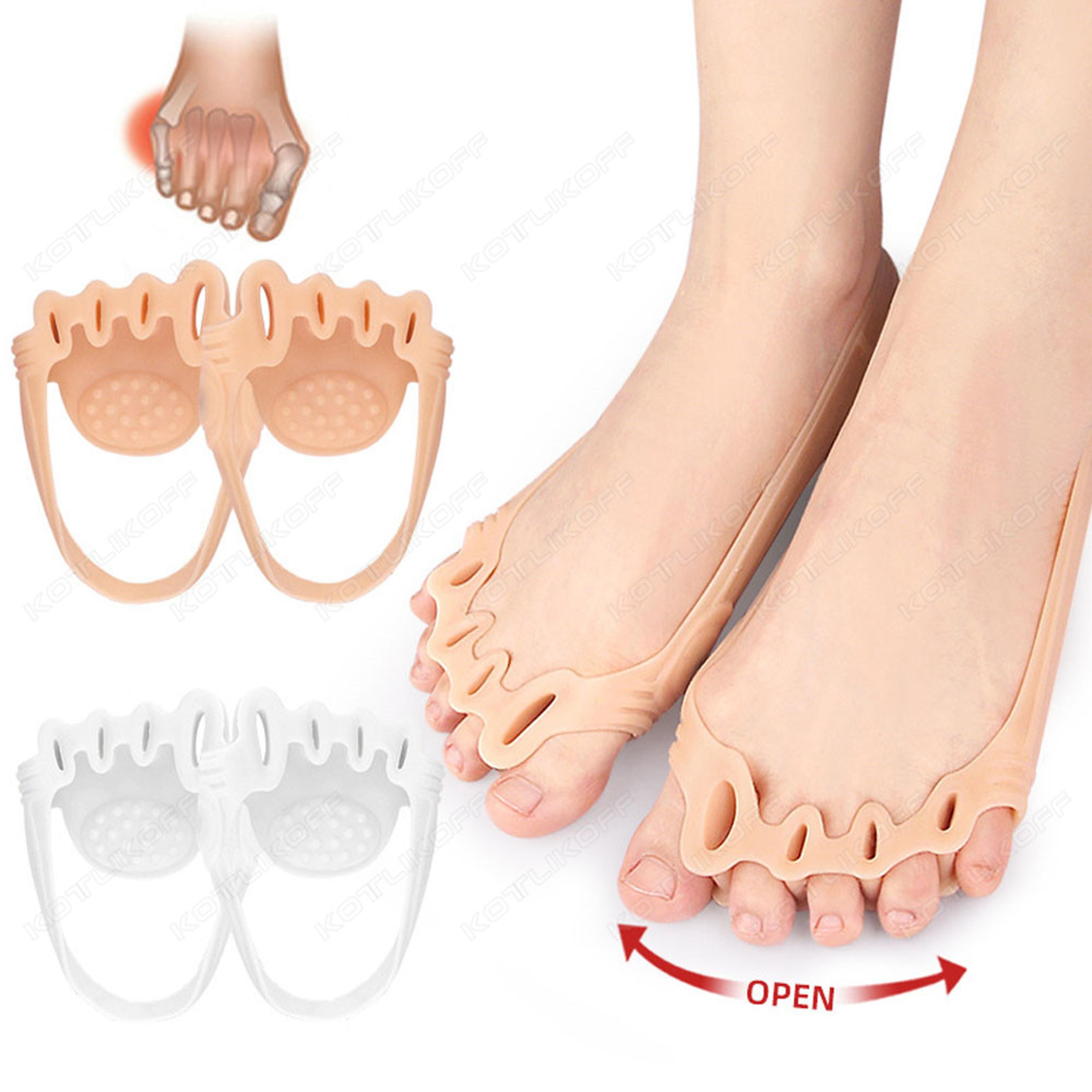 5 Hole Toe Separator Forefoot Pad For Toe Alignment And Bunion Relief 1