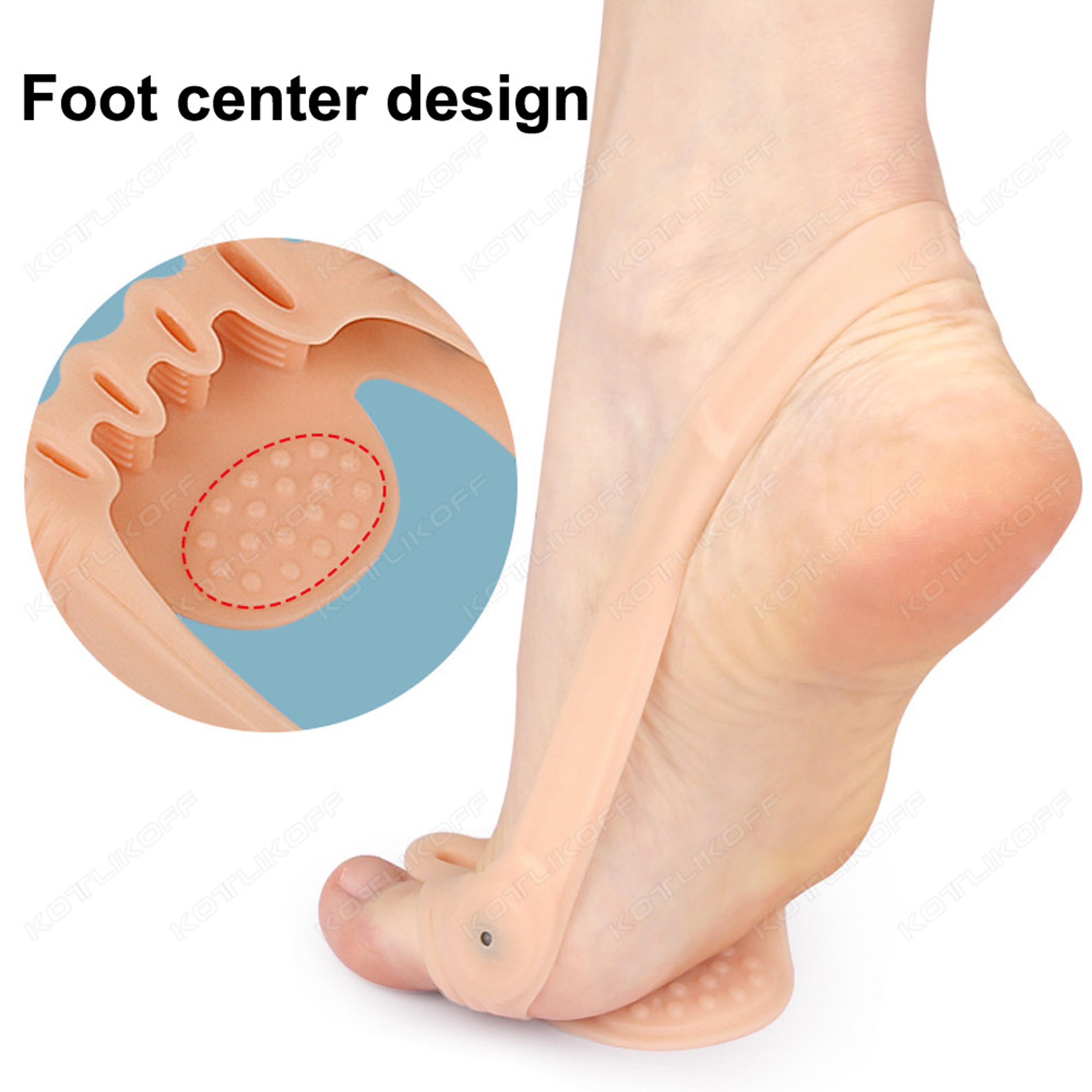 5 Hole Toe Separator Forefoot Pad For Toe Alignment And Bunion Relief 2
