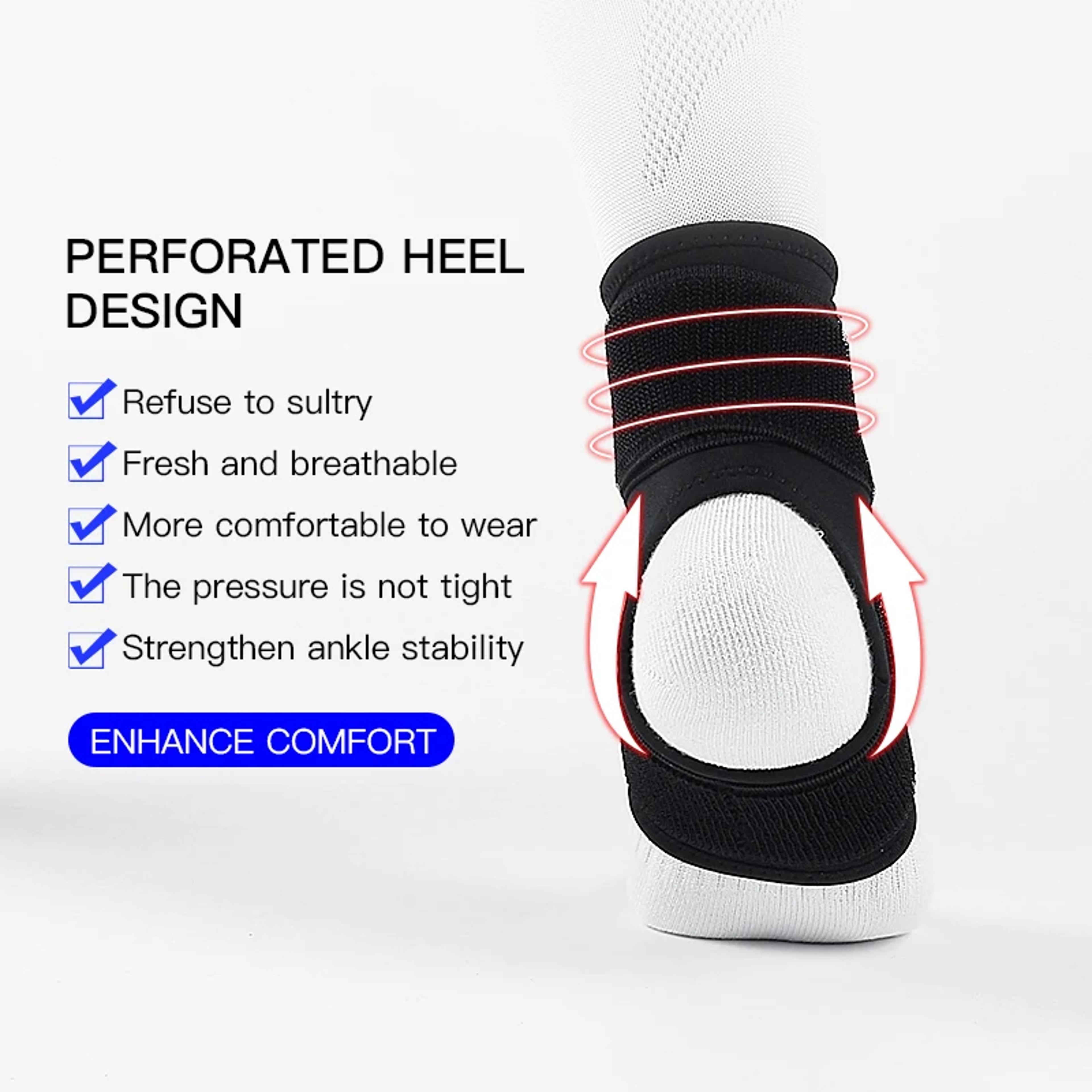 Adjustable Compression Ankle Brace For Sports Support And Sprain Protection 4