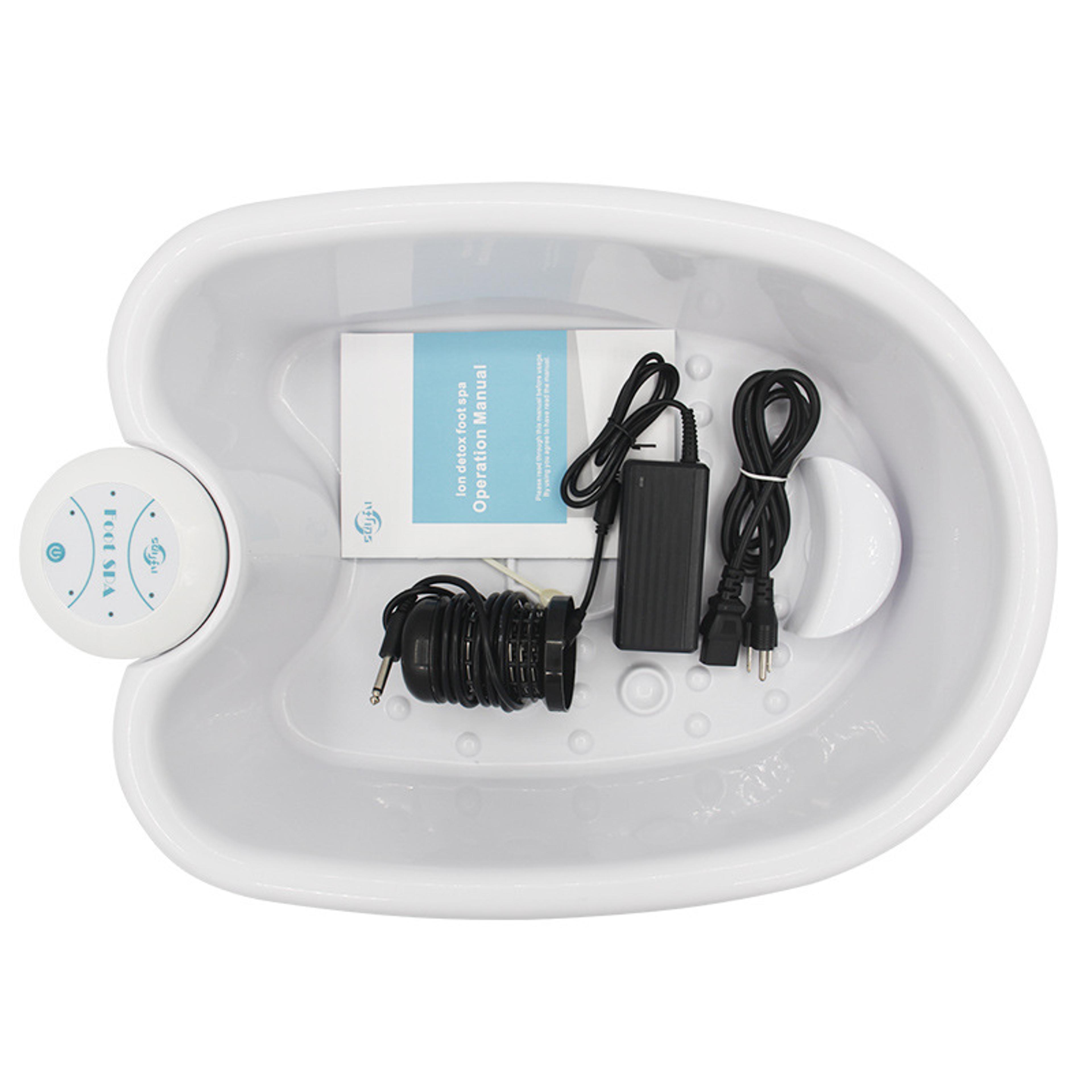 Ionic Foot Bath Spa With Basin 30 Minute Home Foot Soak System 0