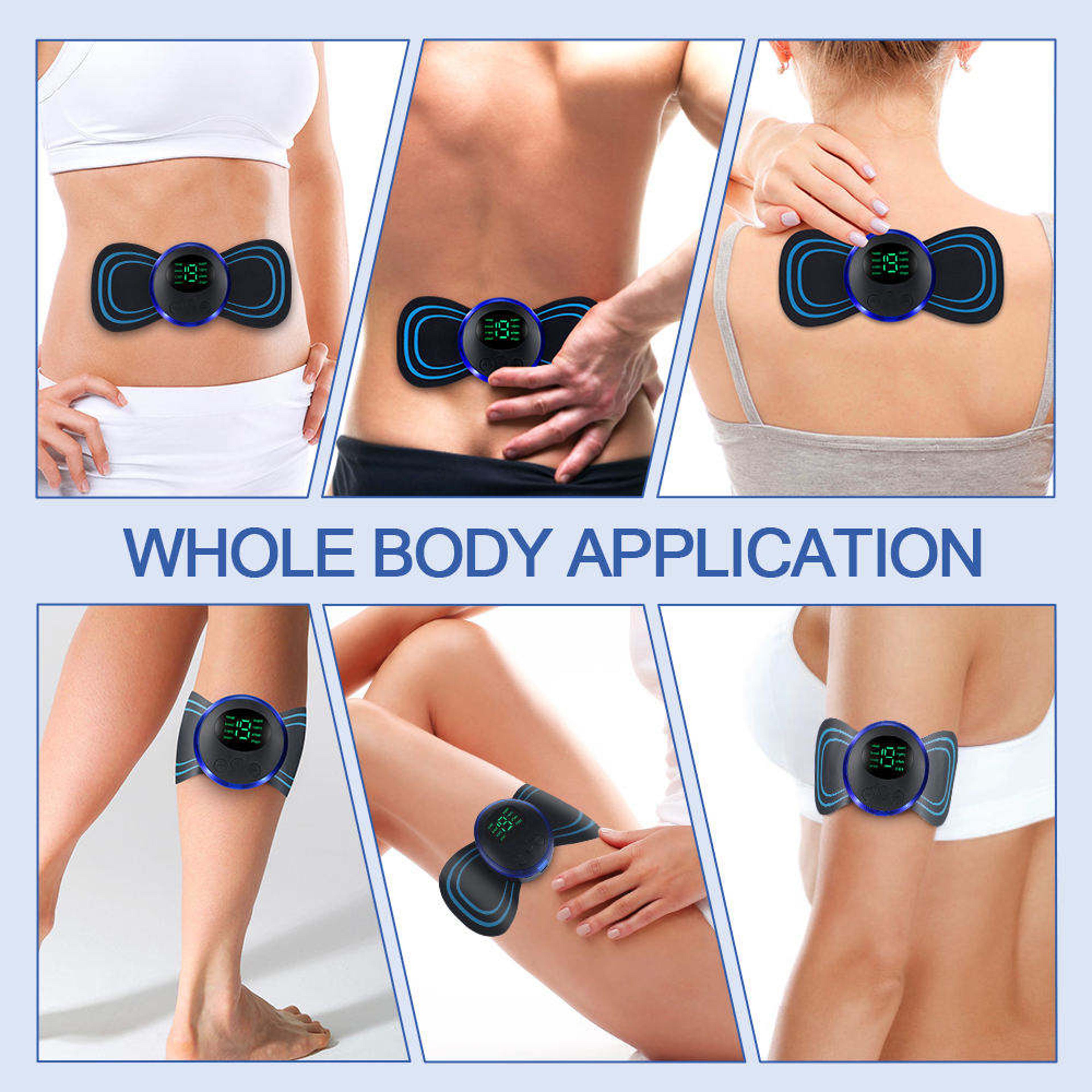 Mini EMS Neck Massager With 8 Modes And 19 Intensity Levels 6