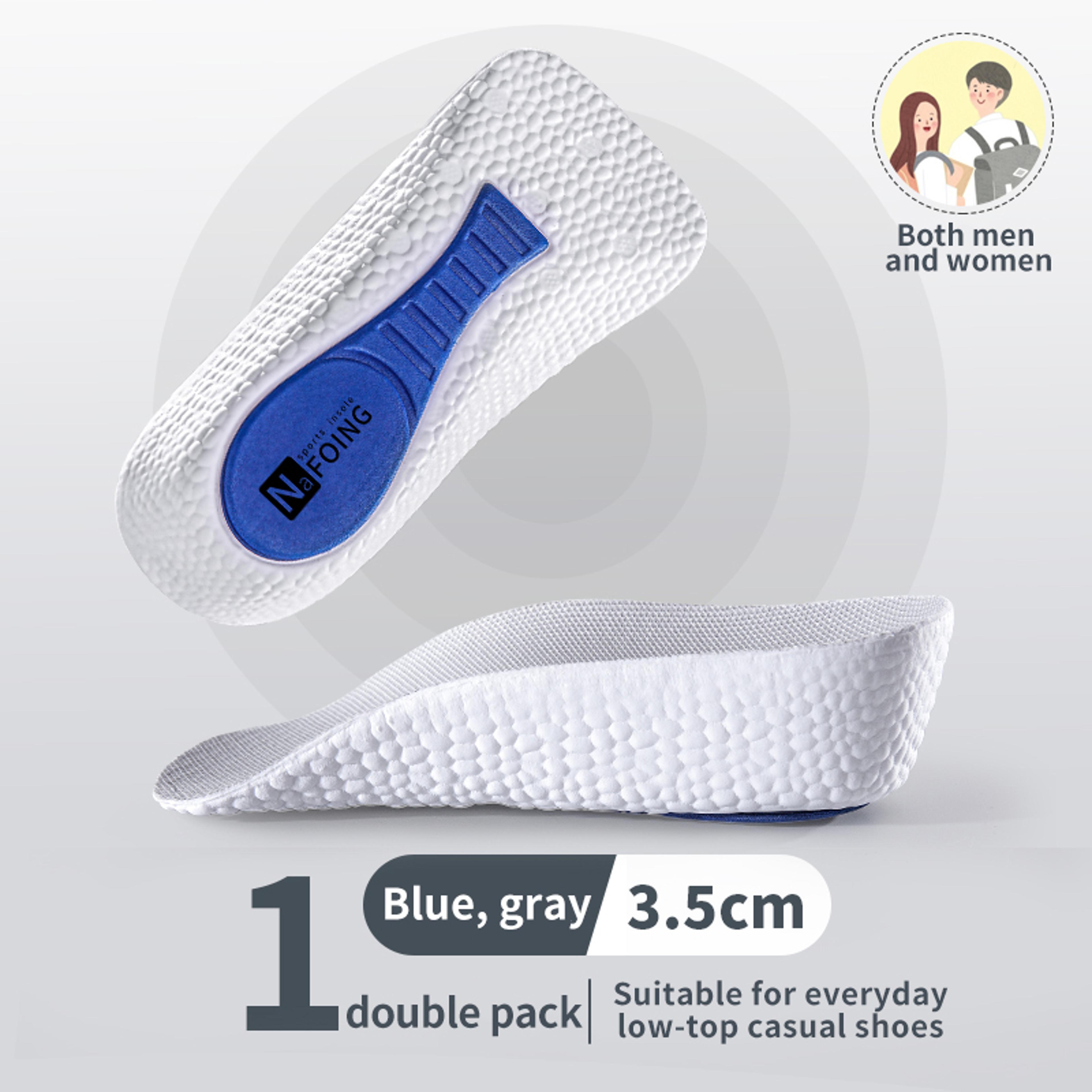 Memory Foam Height Increase Insoles With Arch Support And Concealed Heel Lift 11