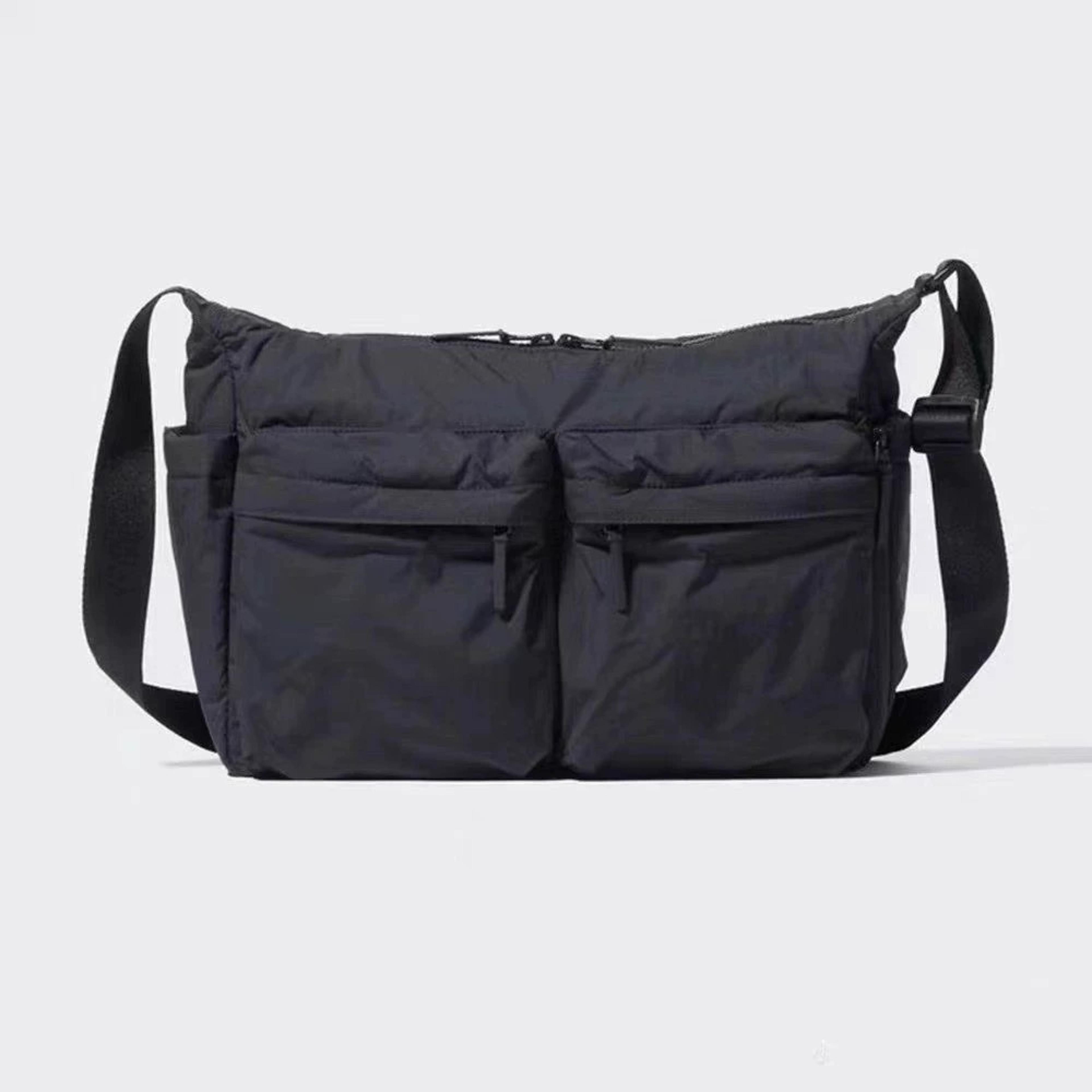 Everyday Large Capacity Laptop Messenger Bag With Multi Pocket Storage 0