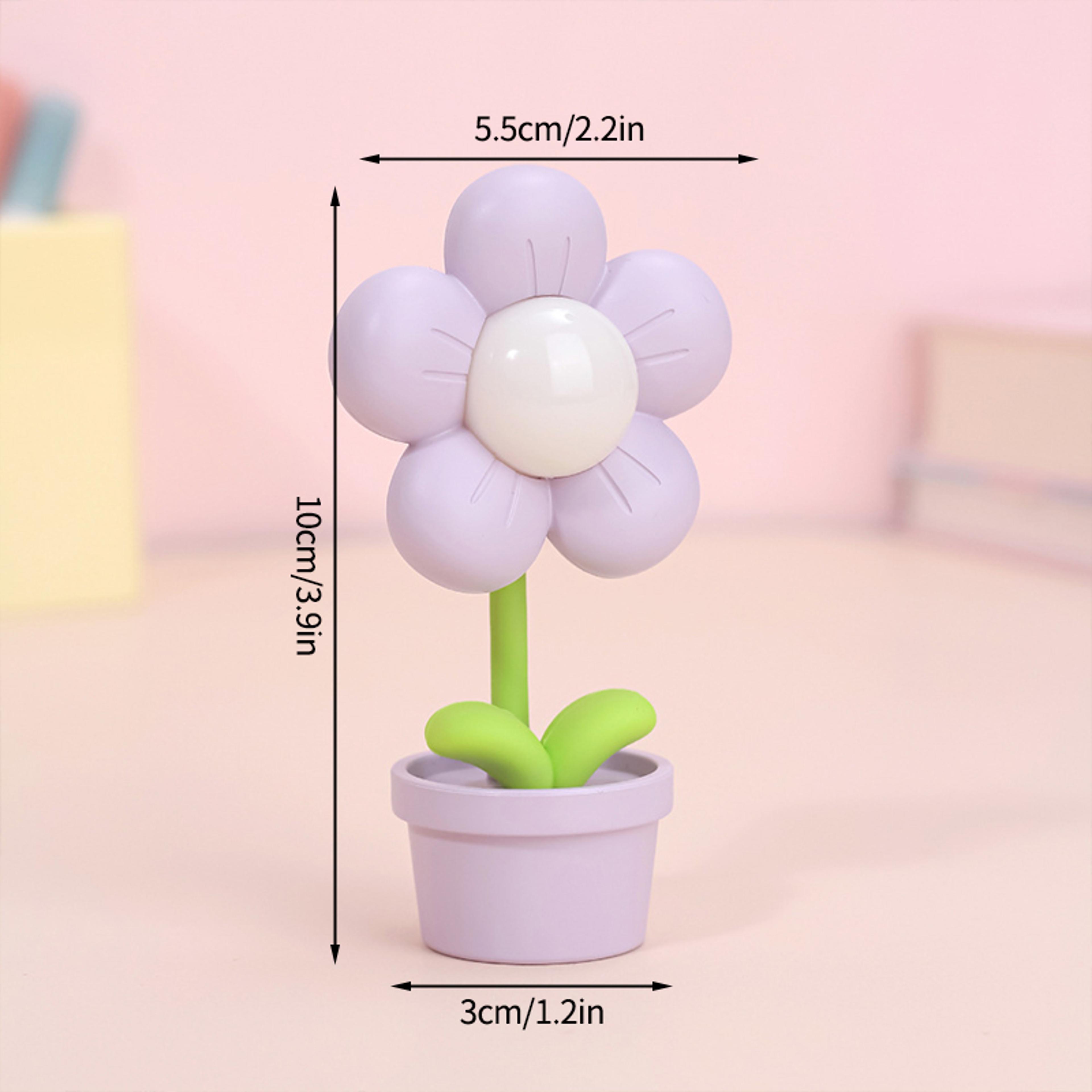 Mini LED Flower Night Light Flexible Bedside Lamp For Kids Bedroom Decor 5