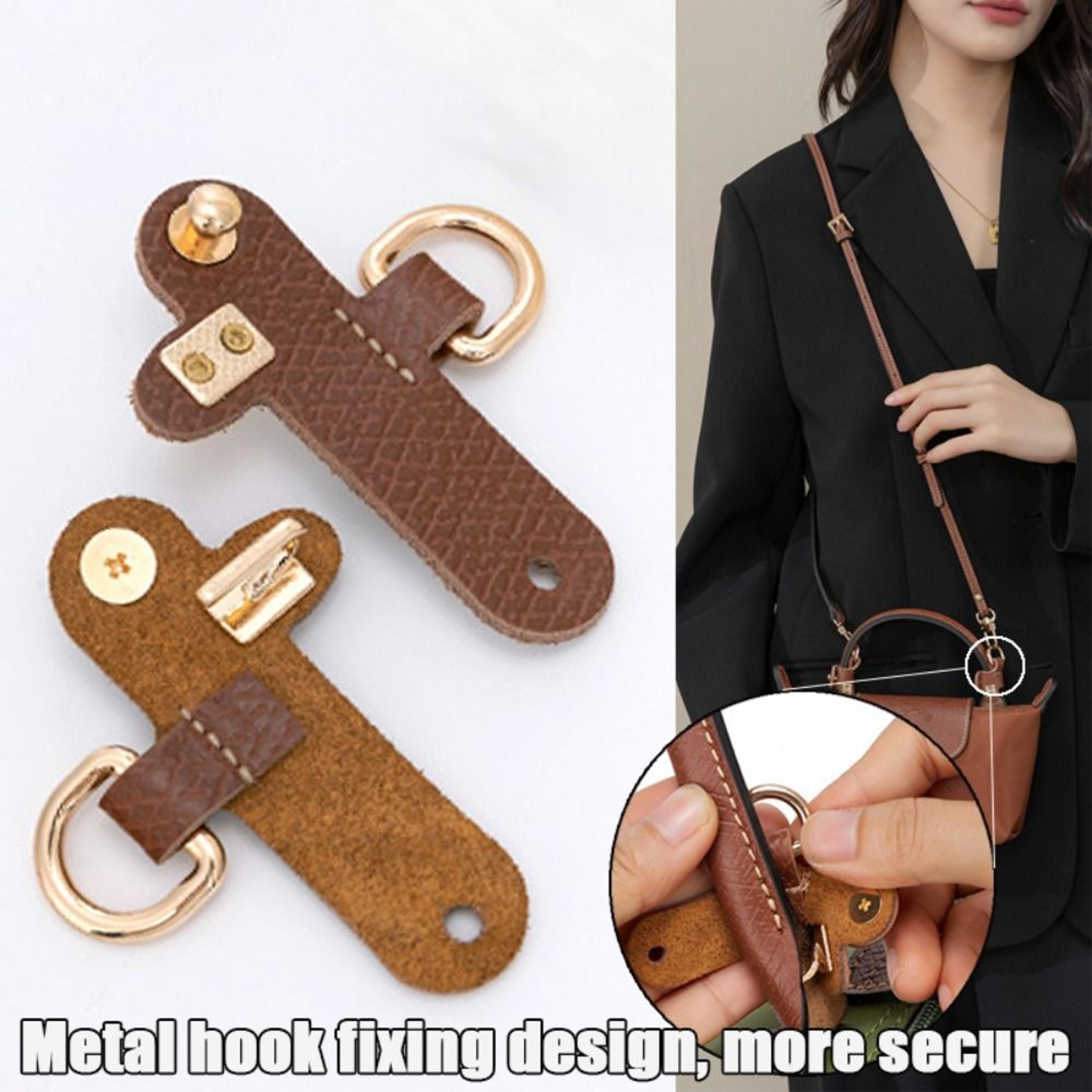 Genuine Leather Longchamp Mini Bag Conversion Kit Adjustable Crossbody Strap 2