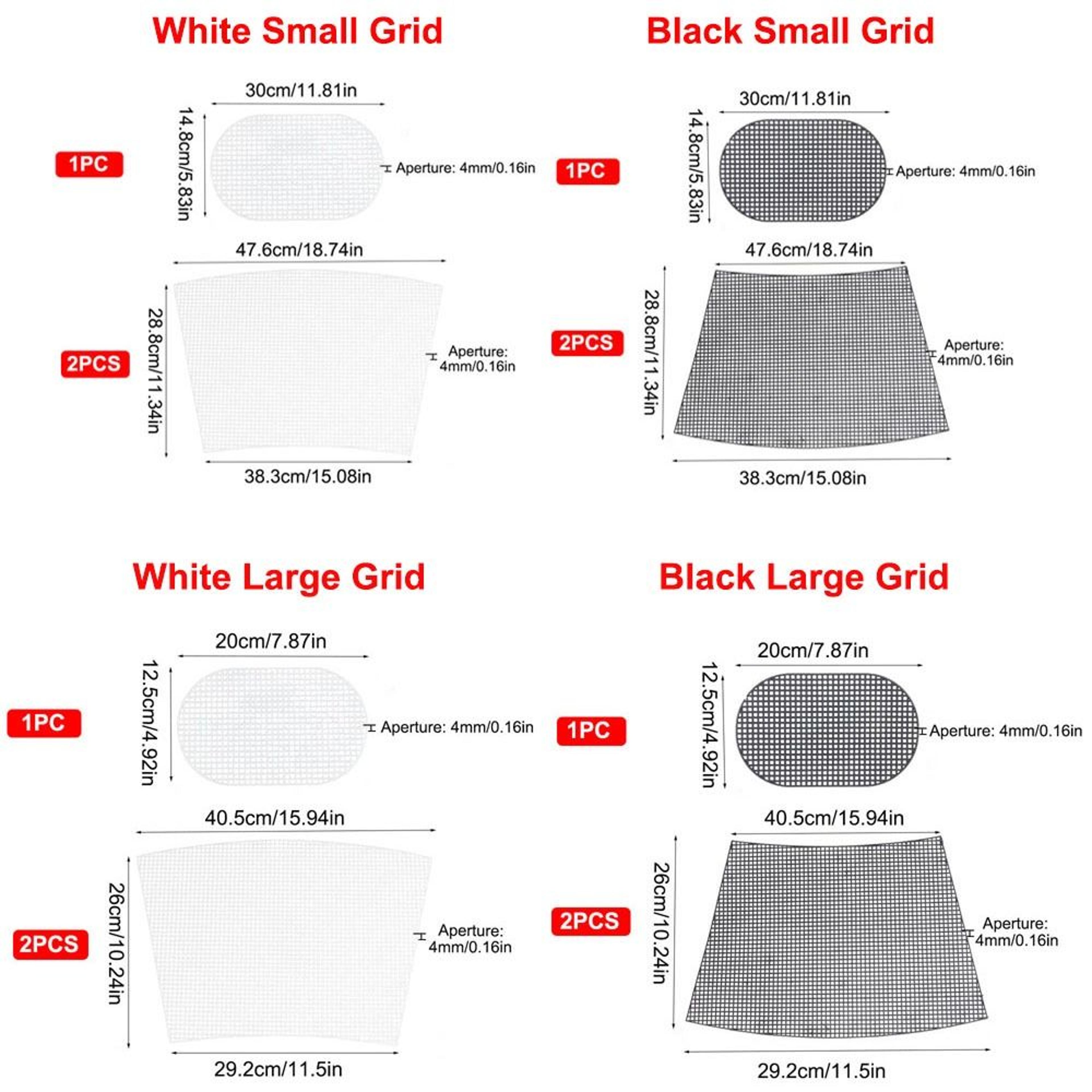 DIY Plastic Canvas Mesh Sheets For Crochet Bag Making And Yarn Crafts 5