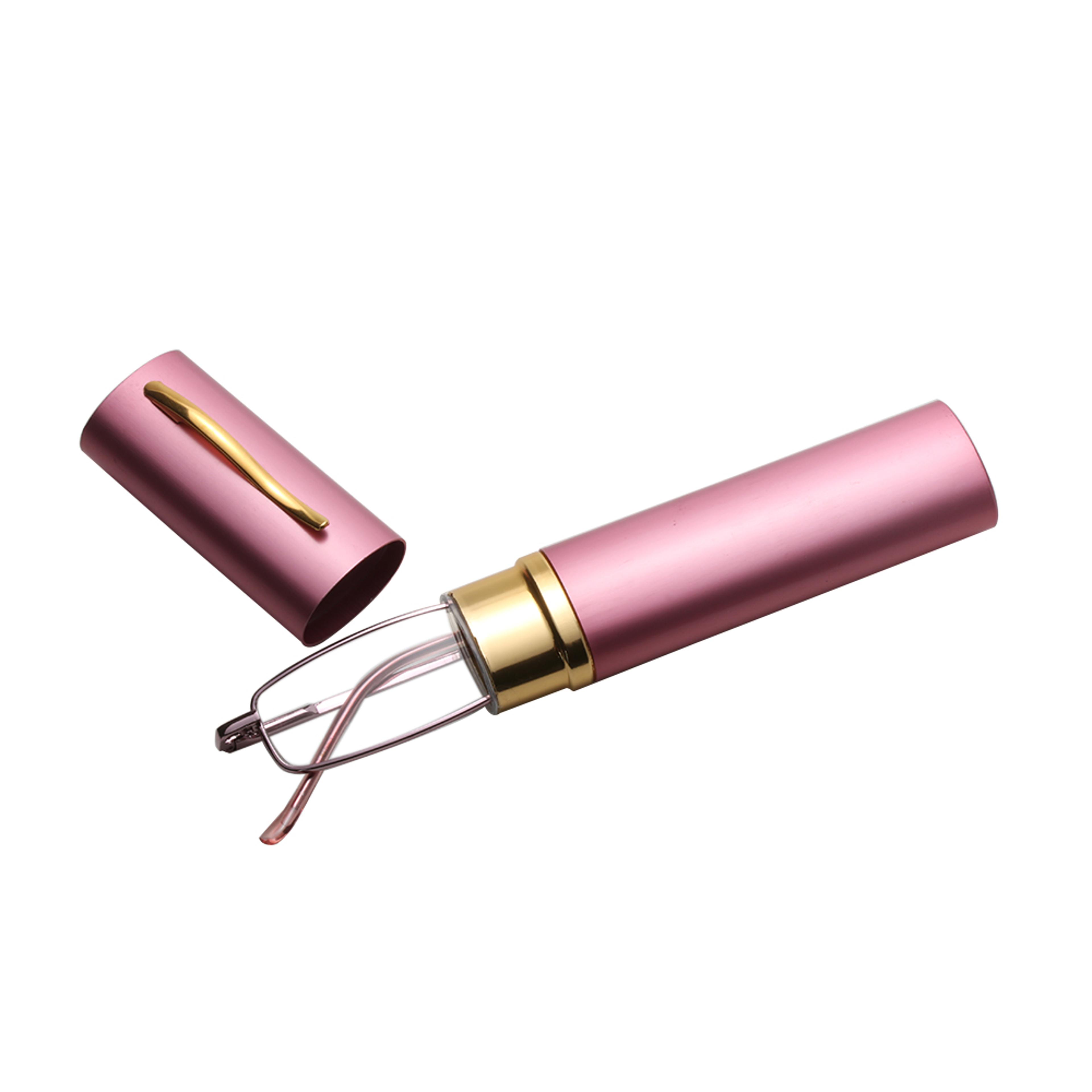 Compact Folding Reading Glasses With Tube Case For Men And Women 4