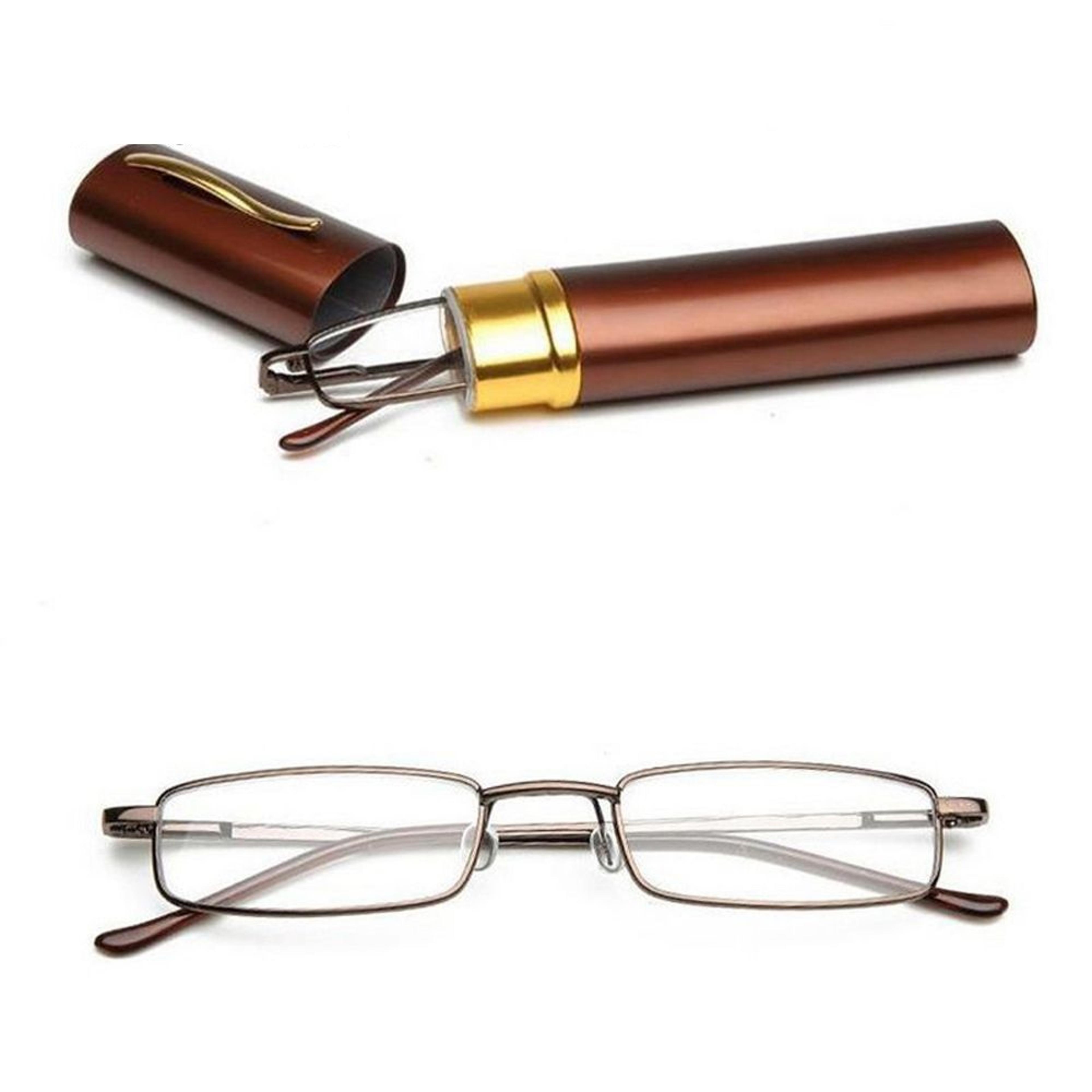 Compact Folding Reading Glasses With Tube Case For Men And Women 9