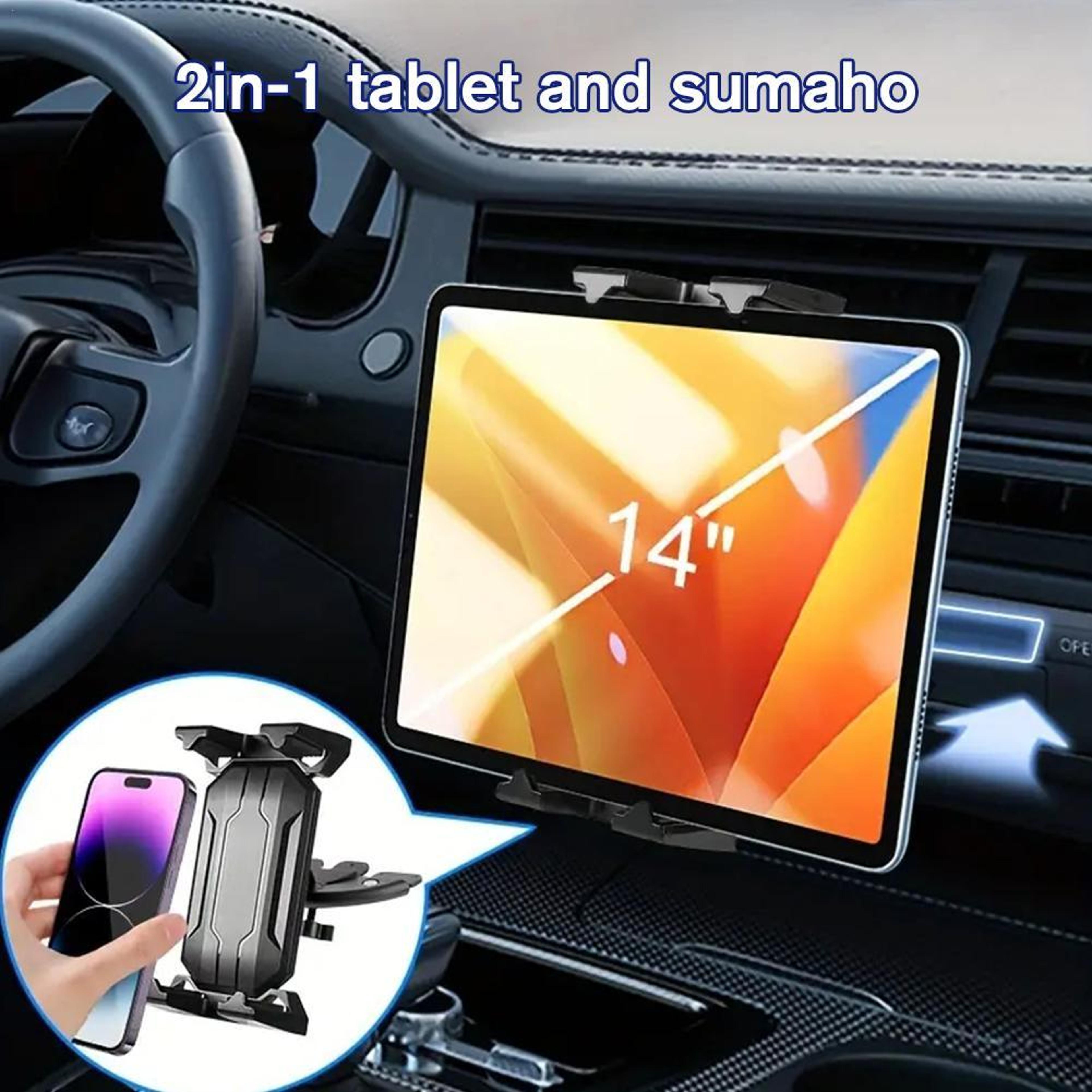 Universal CD Slot Car Phone Holder 360 Degree Hands Free Mount 1