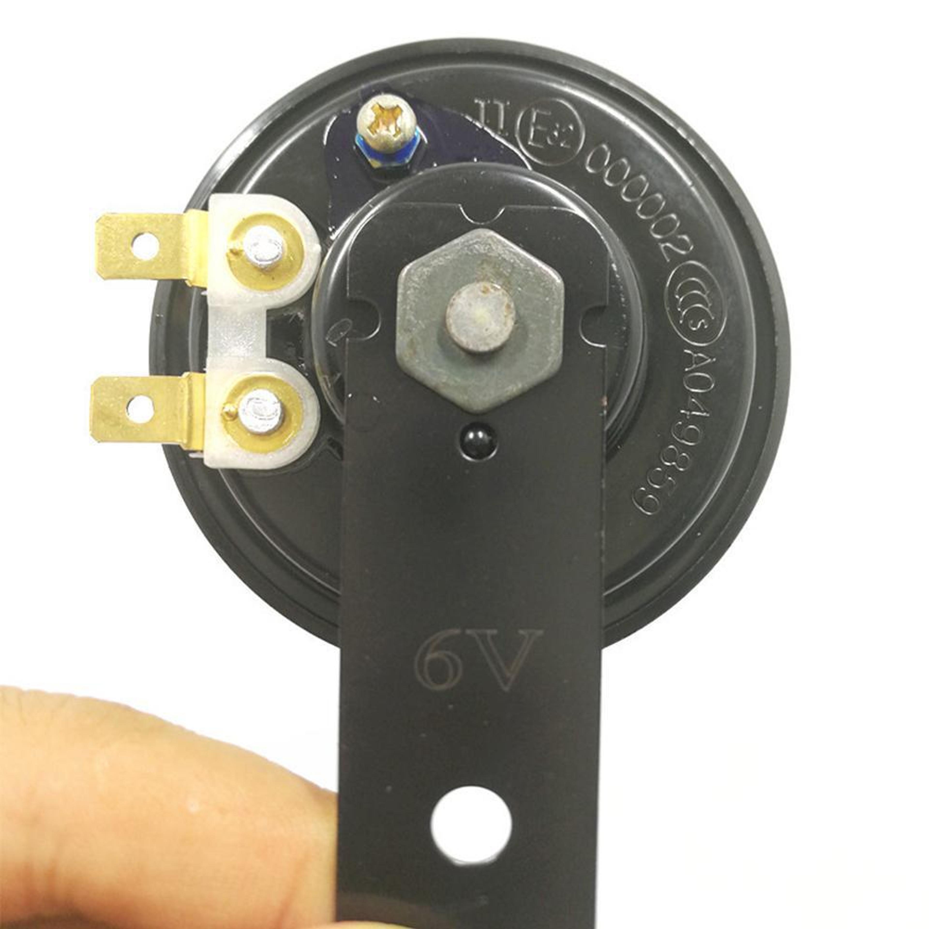 6v 105db waterproof motorcycle horn loud electric scooter horn