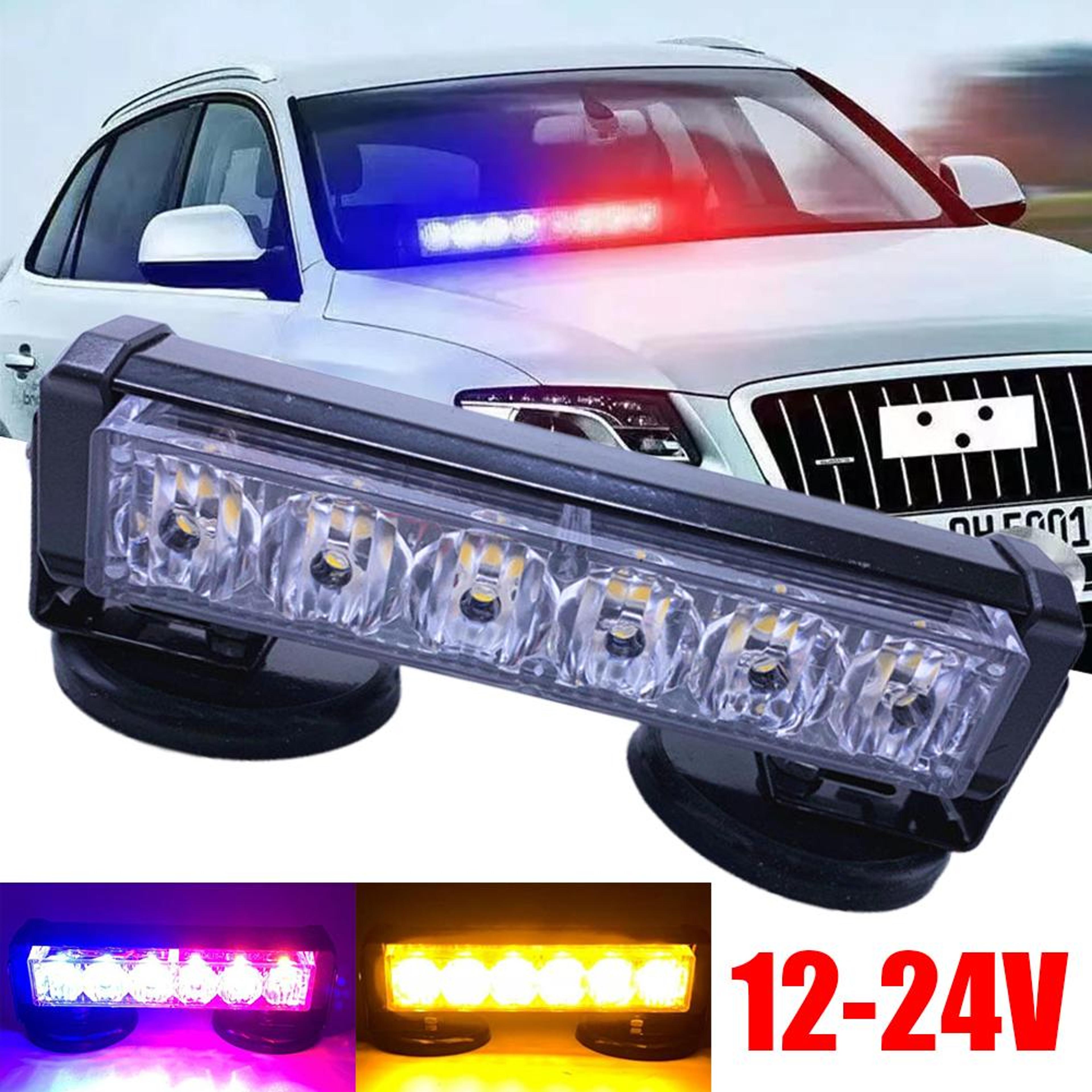 Rechargeable Magnetic LED Car Warning Strobe Light 1