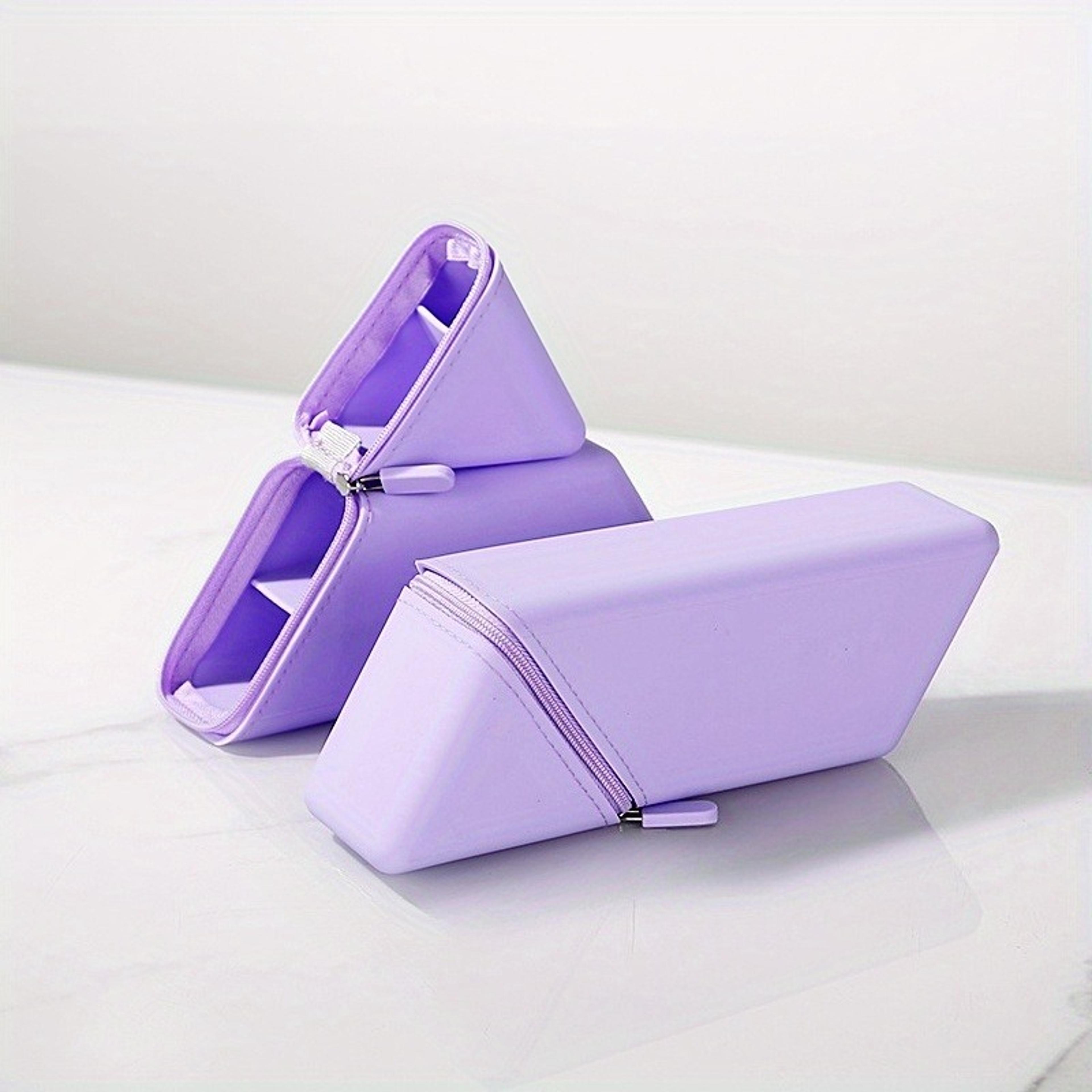 Foldable Silicone Pen Holder Expandable Pencil Cup Large Capacity Desk Organizer 0