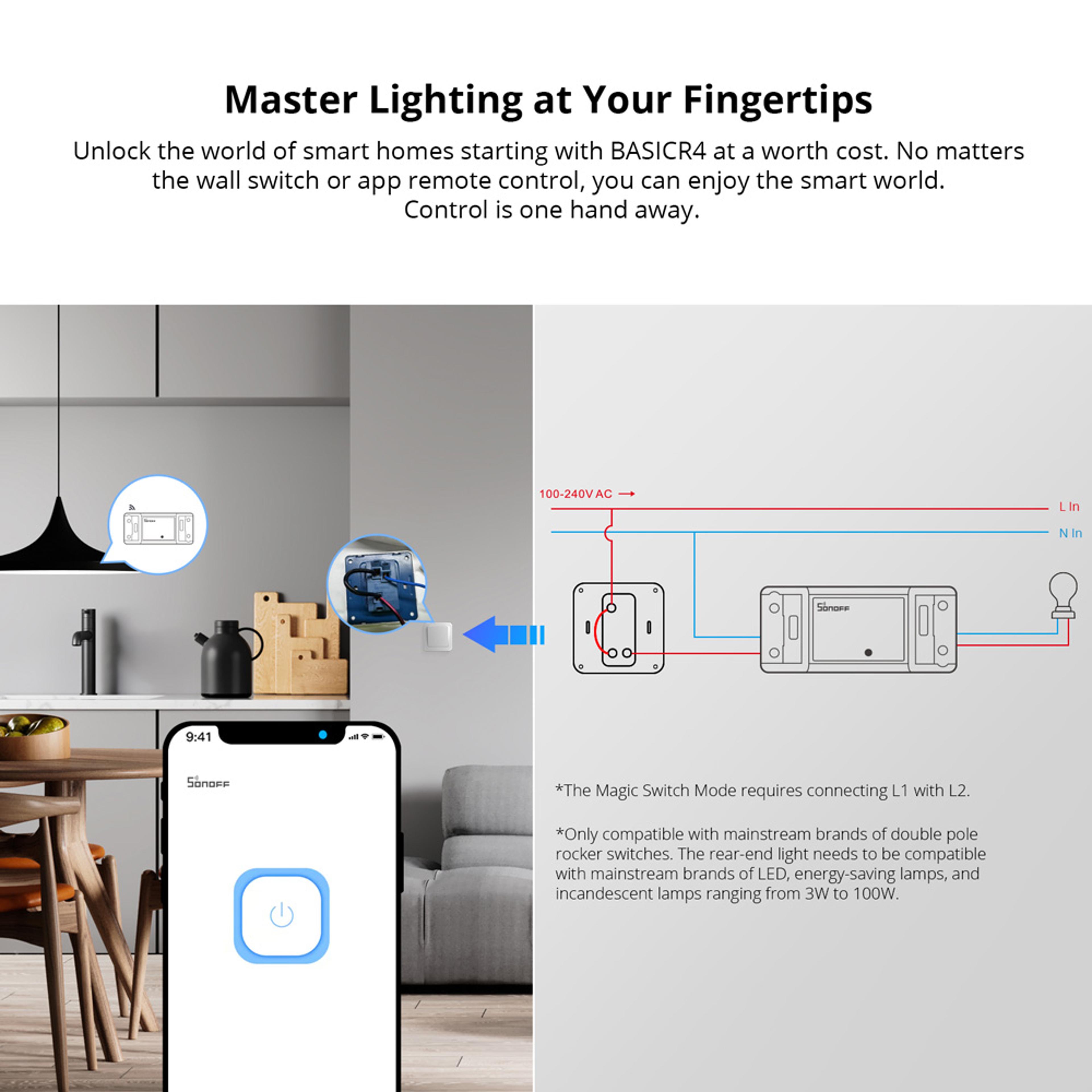 WiFi Smart Switch ESP32 EWeLink Remote Control For Alexa Google Home 2