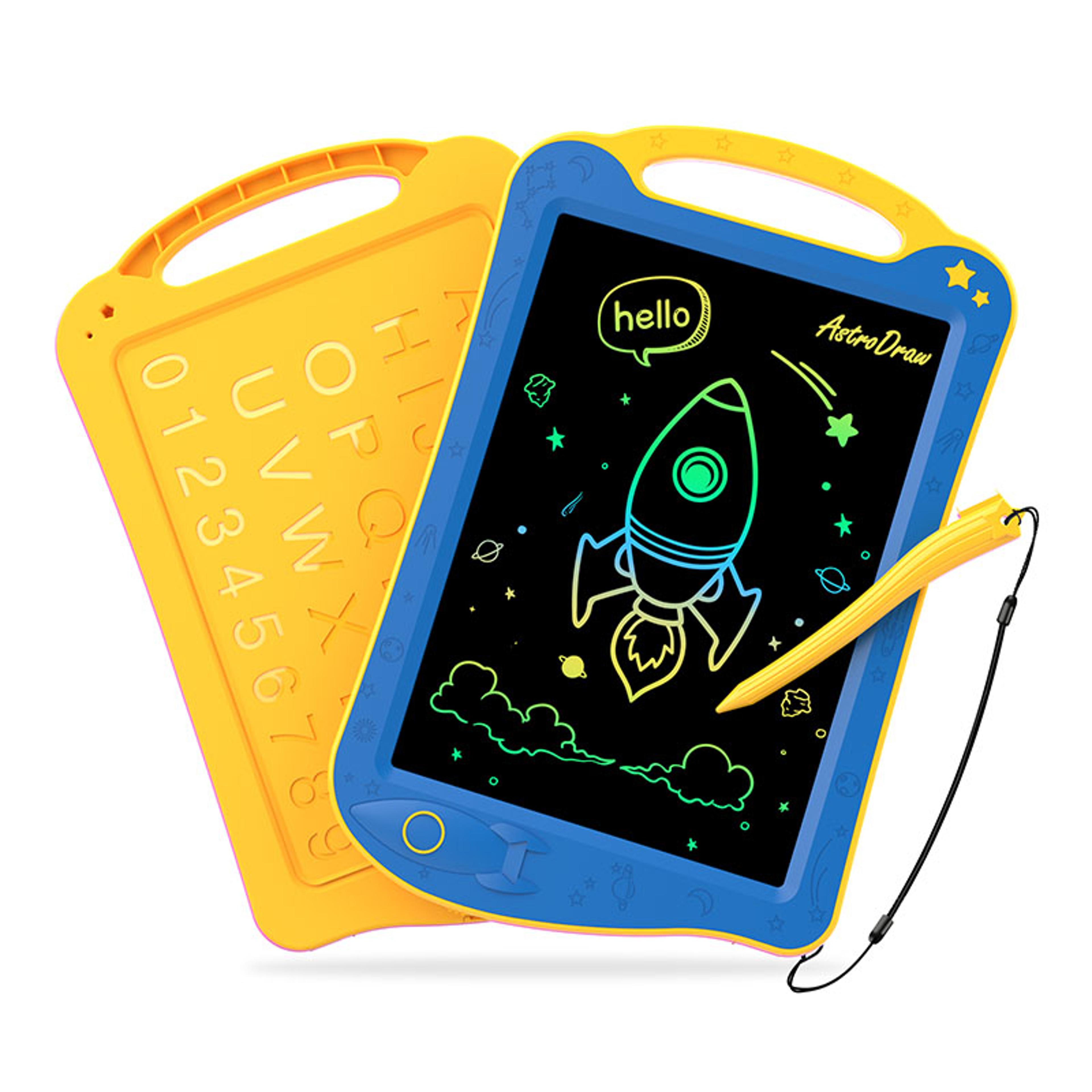 astrodraw kids drawing tablet space lcd doodle board travel learning toy