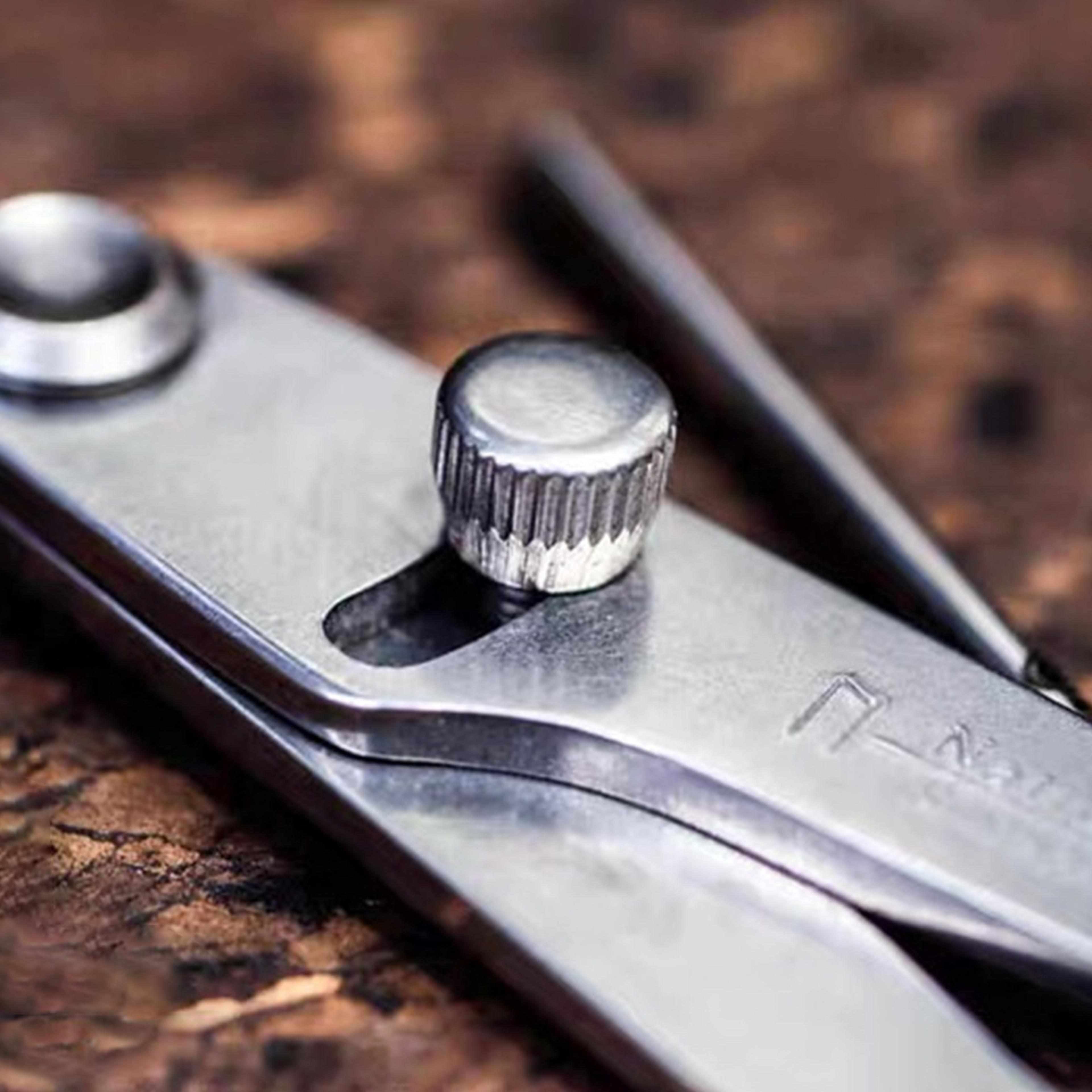 Leather Pitch Gauge Lockable Leathercraft Marking Tool With Silver Refill Pen 4