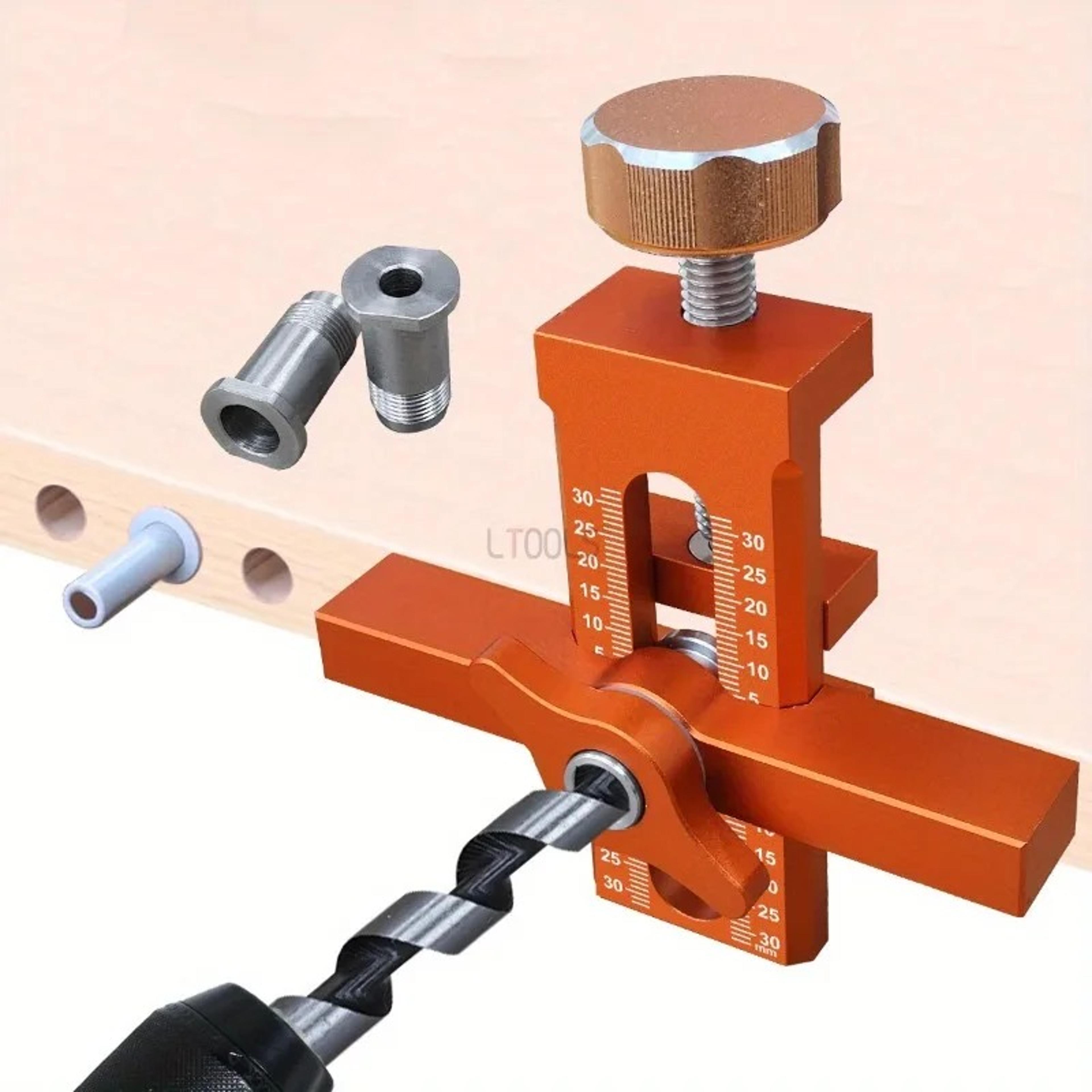 2 in 1 cabinet door installation jig adjustable positioning and drilling guide